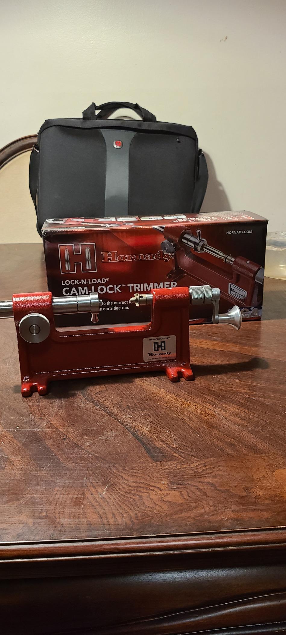 Hornady Cam-Lock Trimmer 050140 - Reloading Case Trimmer Accurately Restore Fired Cases Up to 50 Calibers - Unique Brass Trimmer with Micro Adjust Cutter, 7 Pilot Sizes, & Large Diameter Cutting Head customer photo 2