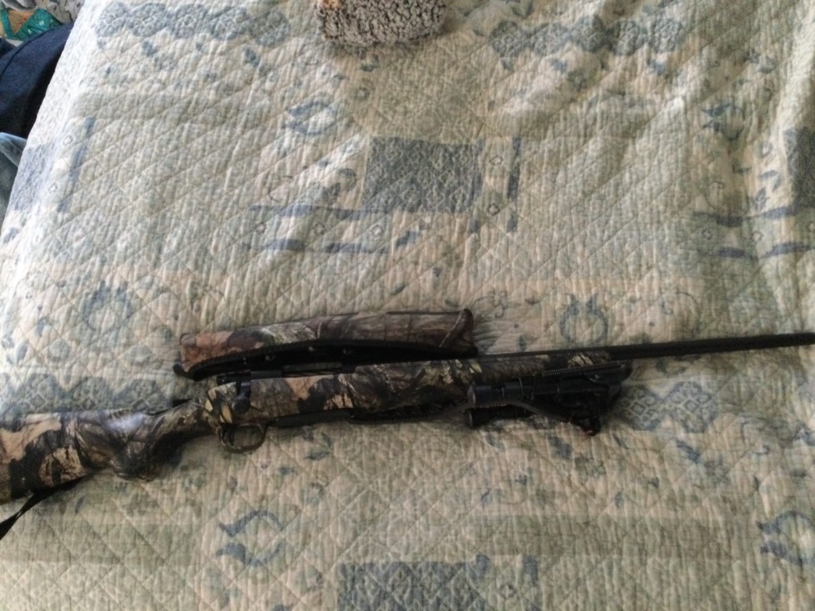Allen Reversible Neoprene Scope Cover, Camo/Black customer photo 2