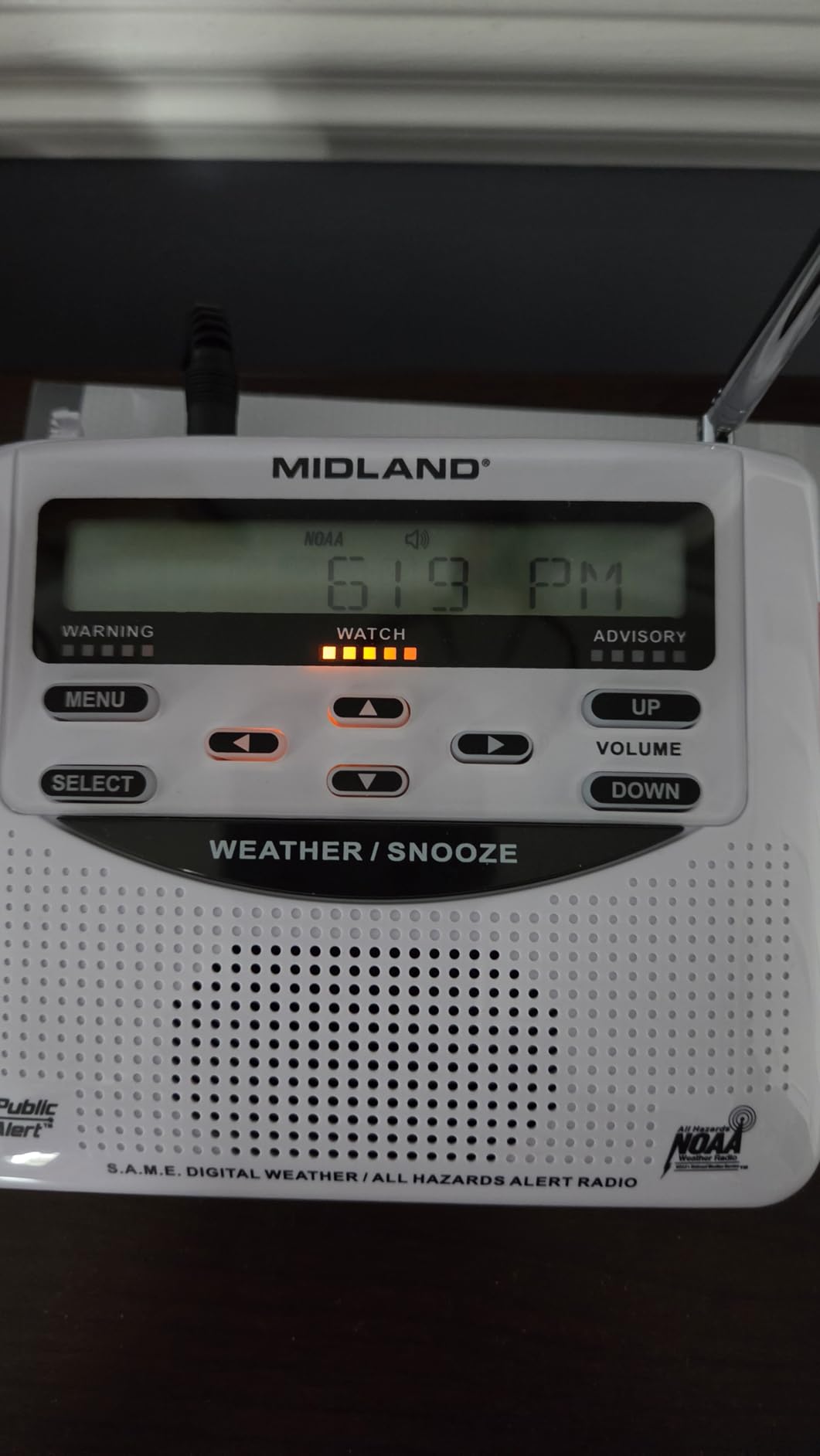 Midland - WR120B - NOAA Emergency Weather Alert Radio customer photo 1