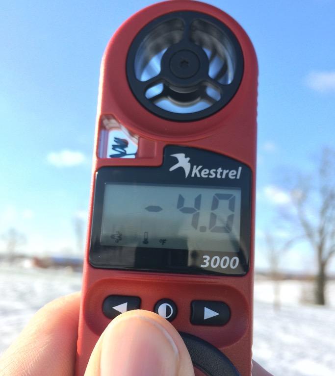 Kestrel 3000 Pocket Weather Meter / Heat Stress Monitor | Red customer photo 1