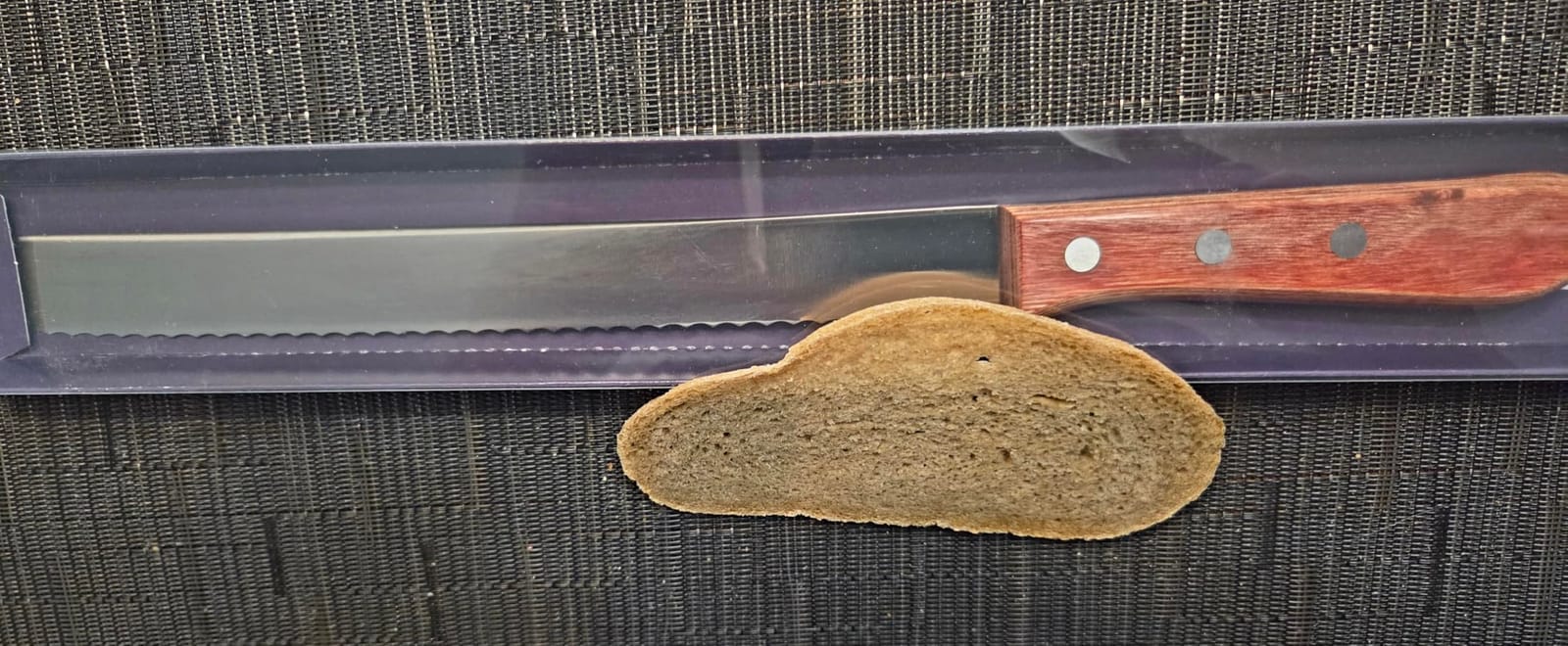 Tojiro Japan Hand Made Bread Knife Slicer Cutter, 14.75
