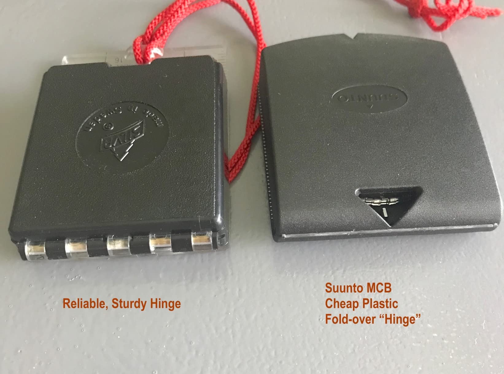 SUUNTO MCB: Simple sighting mirror compass that floats customer photo 1