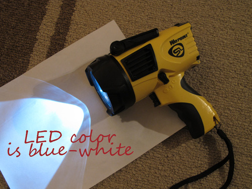 Streamlight 44900 Waypoint 750-Lumen 150,000-Candela Spotlight, Yellow customer photo 1