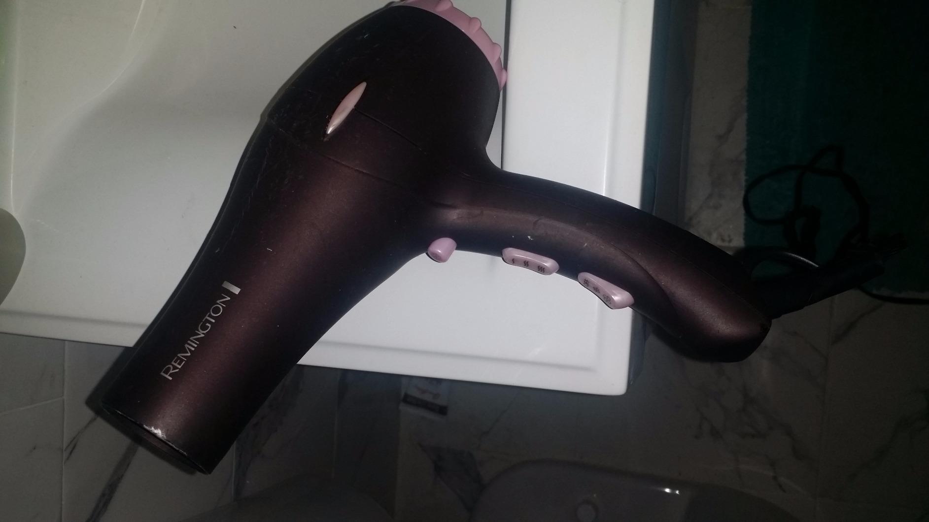 Remington Pro Pearl Ceramic Hair Dryer, 1875W, 3 Heat + 2 Speed customer photo 1