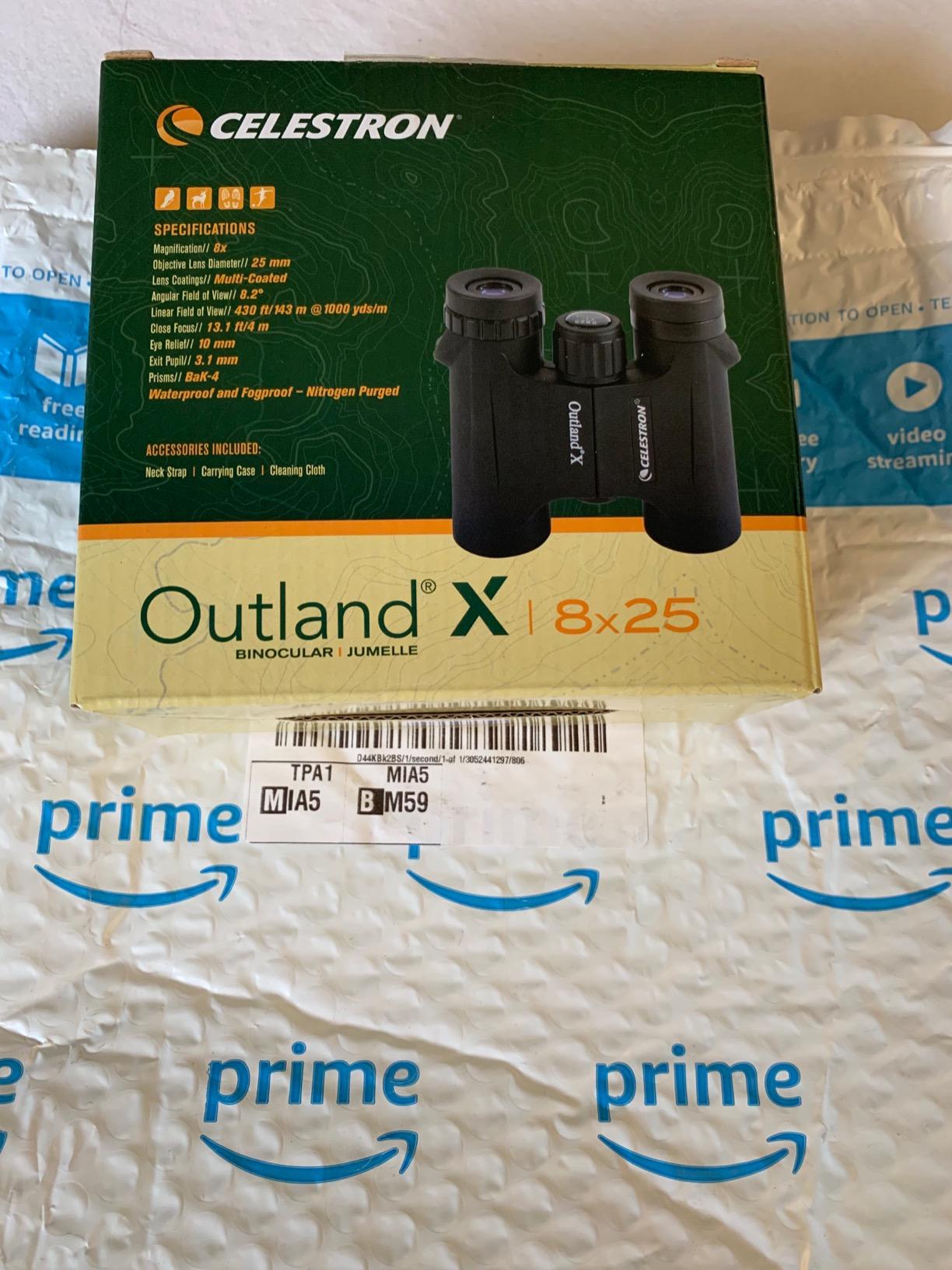 Celestron Outland X 8x25 Pocket Binoculars for Travel & Sports customer photo 2