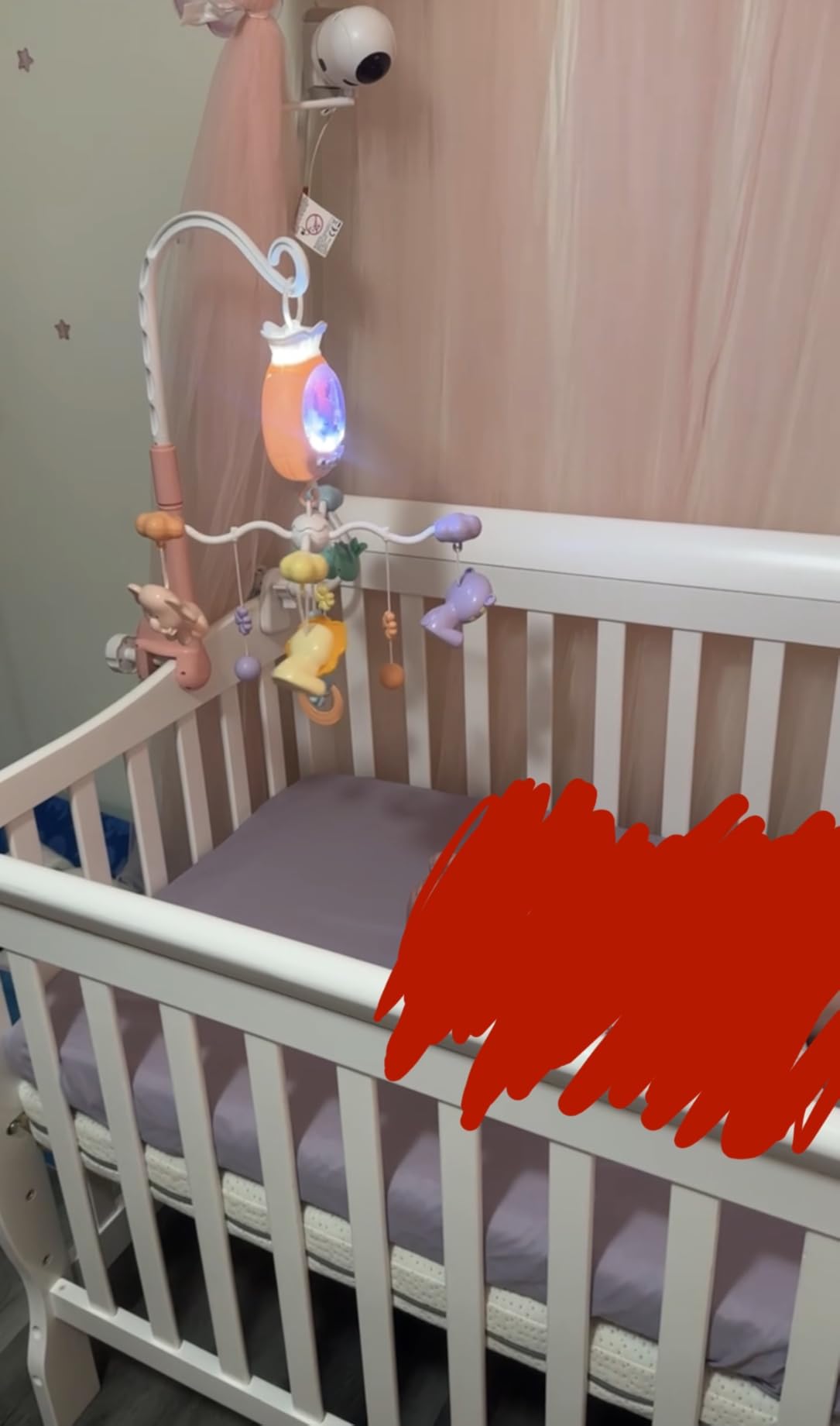 Dream On Me 4-in-1 Mini Baby Crib for Small Spaces, Aden, White customer photo 2