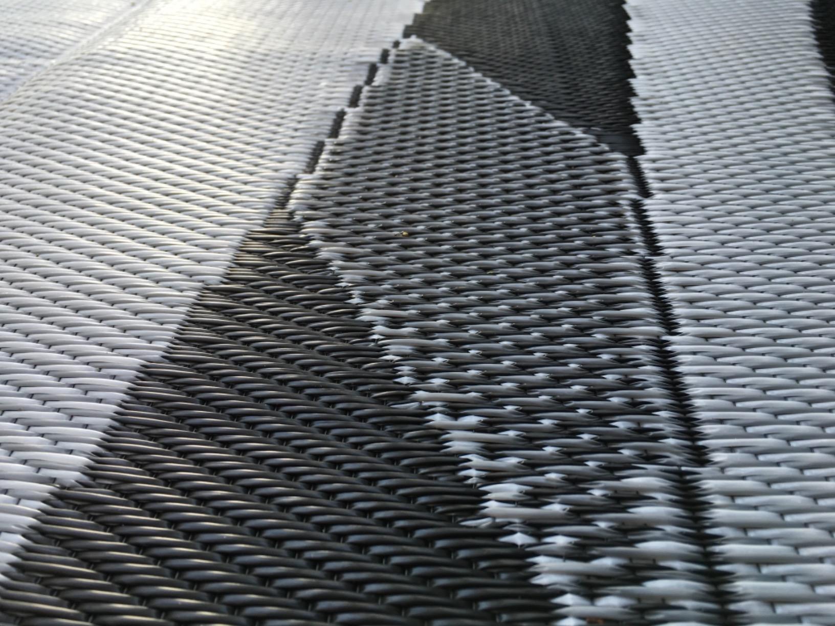Stylish Camping Outdoor Patio / RV Camping Mat - Swirl (Black/White, 9-Feet x 12-Feet) customer photo 2