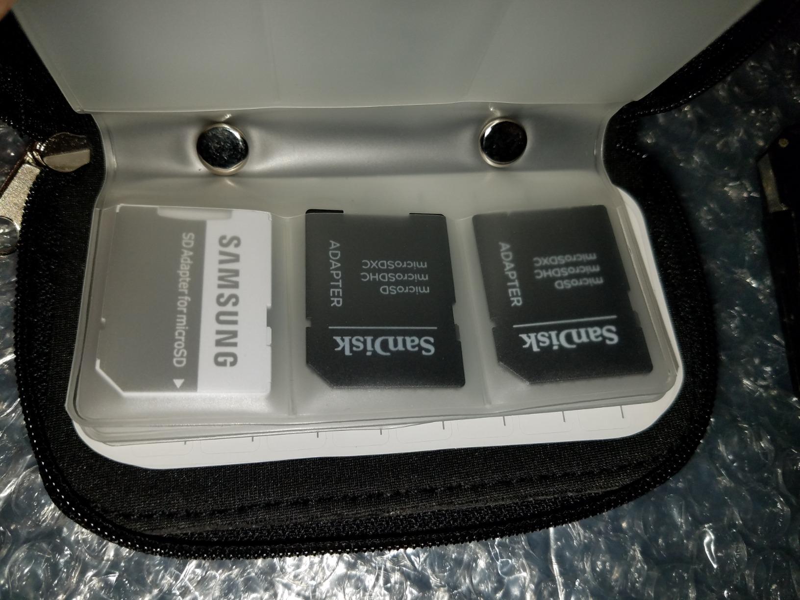 Memory Card Case, 22-Slot Organizer for SD, microSD and CF customer photo 1