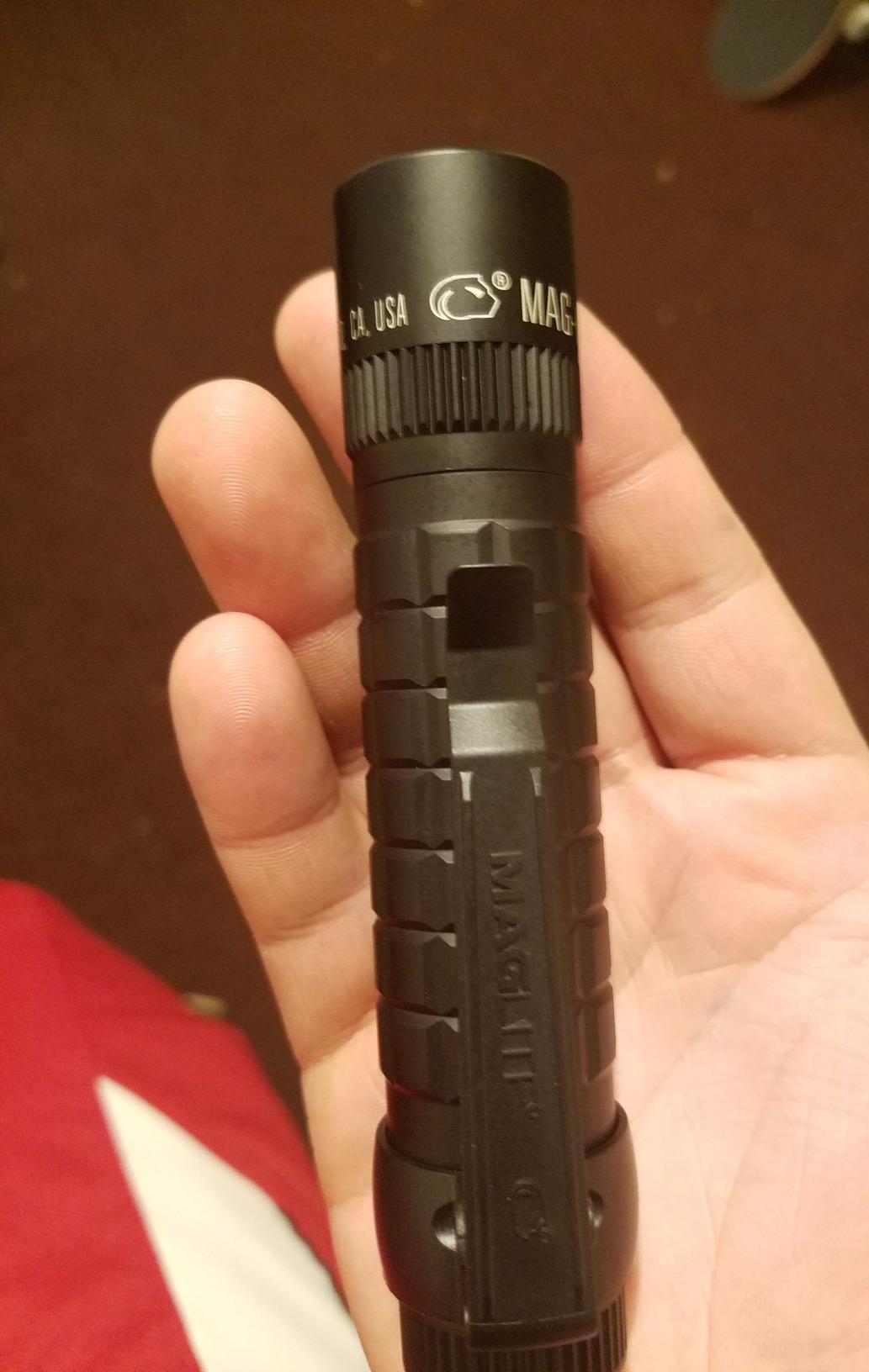 MagLite MAG-TAC 2-Cell CR123 LED Tactical Flashlight – Water-Resistant, QuickClick Modes Plain Bezel – Foliage Green customer photo 2