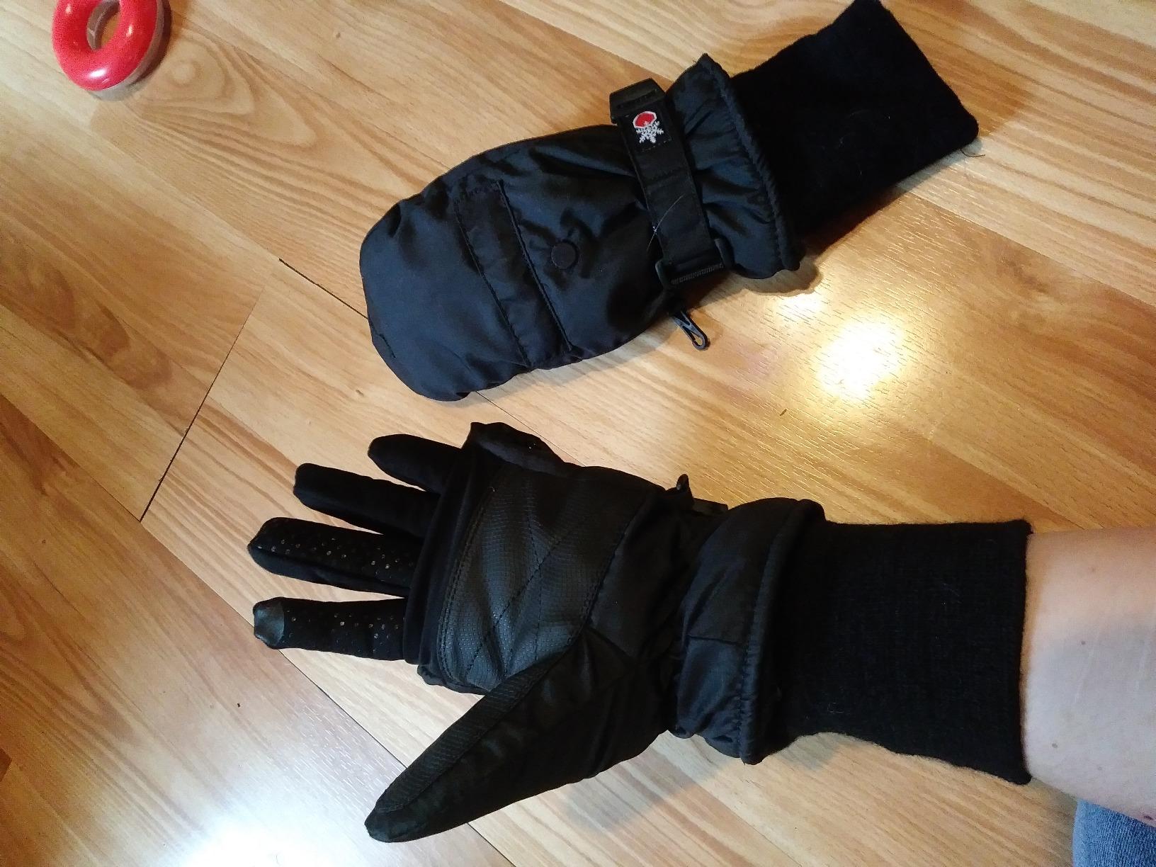 The eMitt - Extra Warm, Multi-purpose Flip-top Mitten/Glove from Treeline customer photo 1