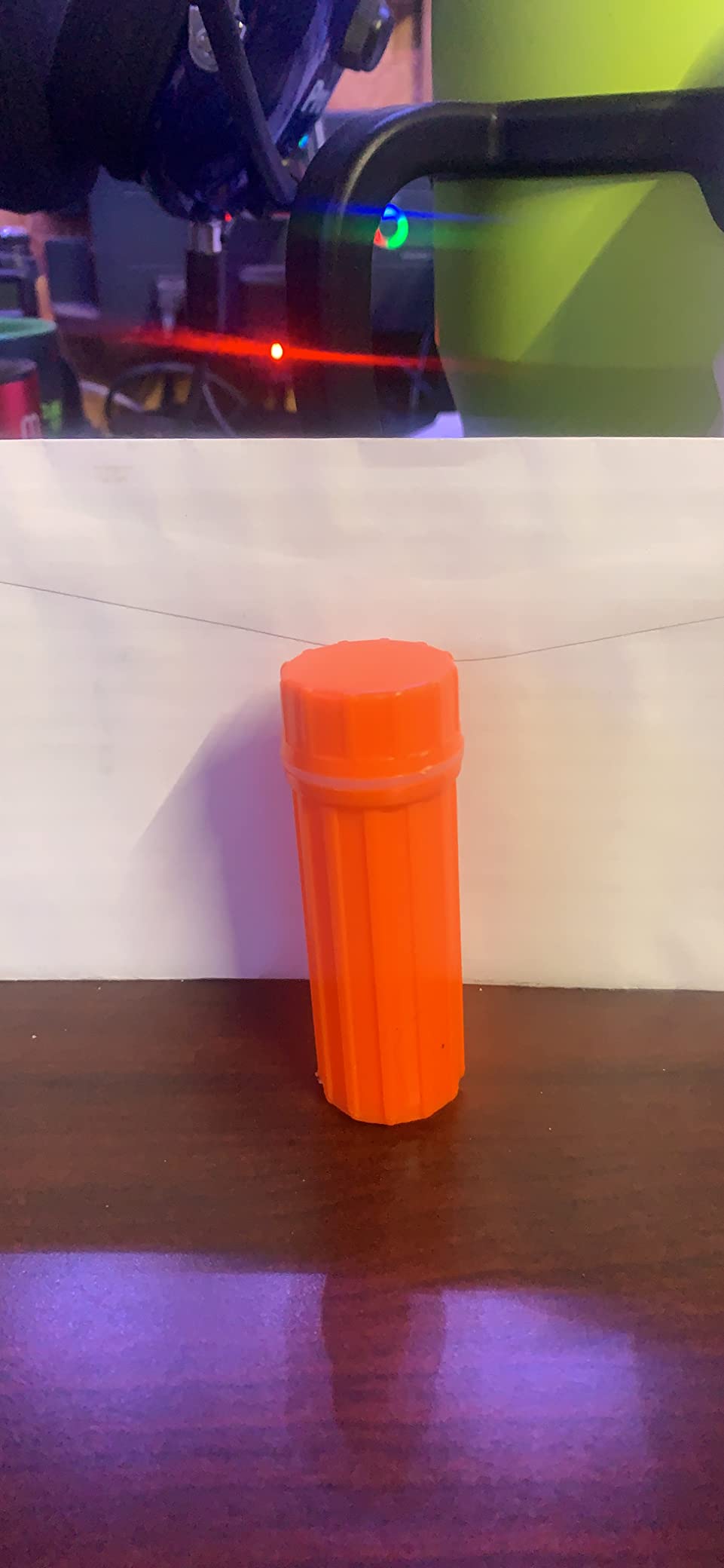 SE 3-IN-1 Orange Waterproof Match Storage Box with Signaling Mirror and Firestarter Flint - CCH6-1 customer photo 2