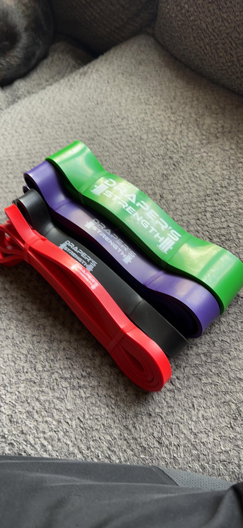 Draper's Strength Heavy Duty Resistance Stretch Loop Bands for Powerlifting Workout Exercise and Assisted Pull Ups customer photo 1