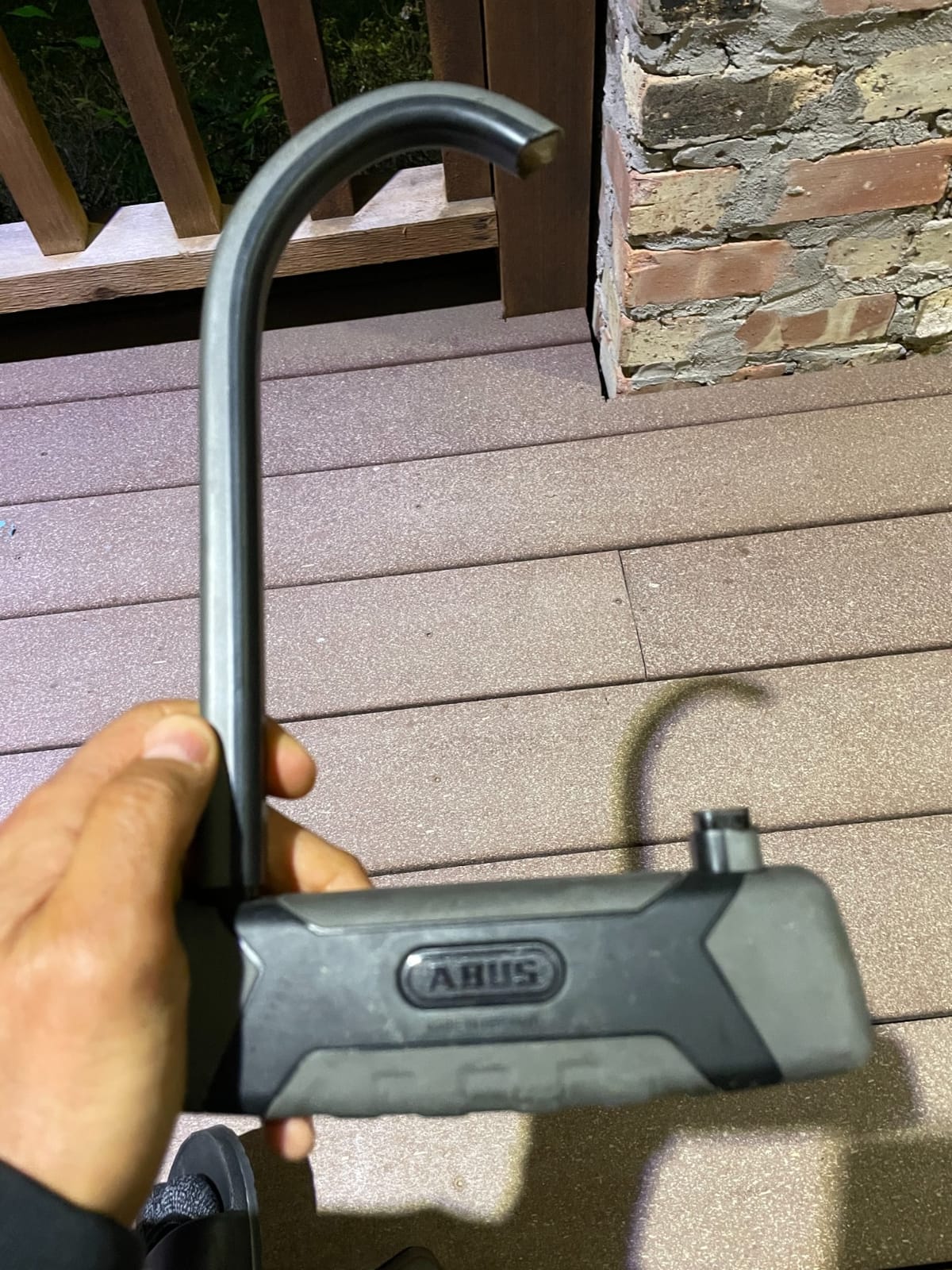 Abus Granit X-Plus 540 U Lock customer photo 1