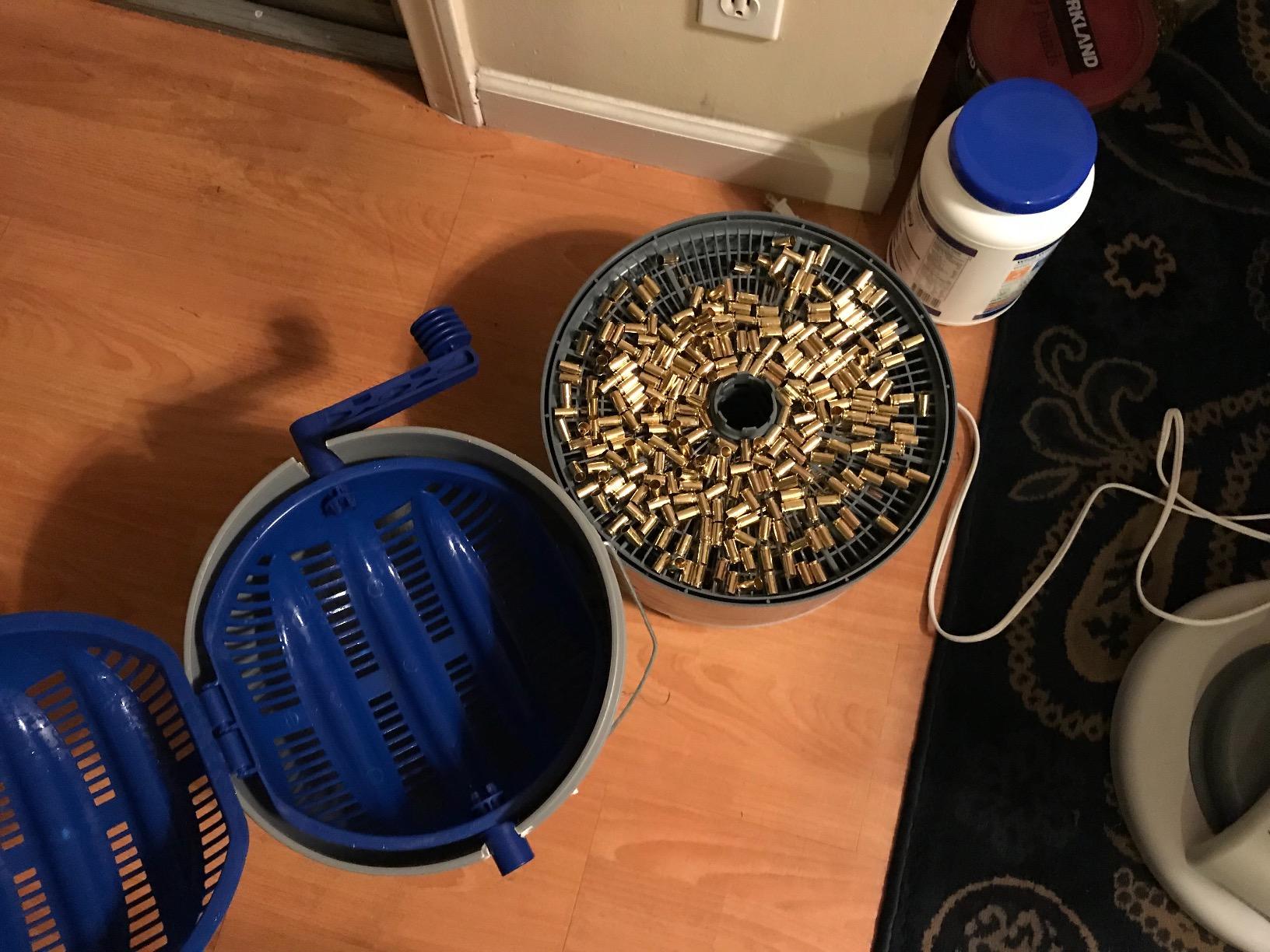 Rebel 17 Stainless Steel Ammo Reloading Kit: 17 lb Rotary Brass Tumbler with 5 lb Stainless Steel Media & Detergent, 40 RPM High Speed Cleaner customer photo 1