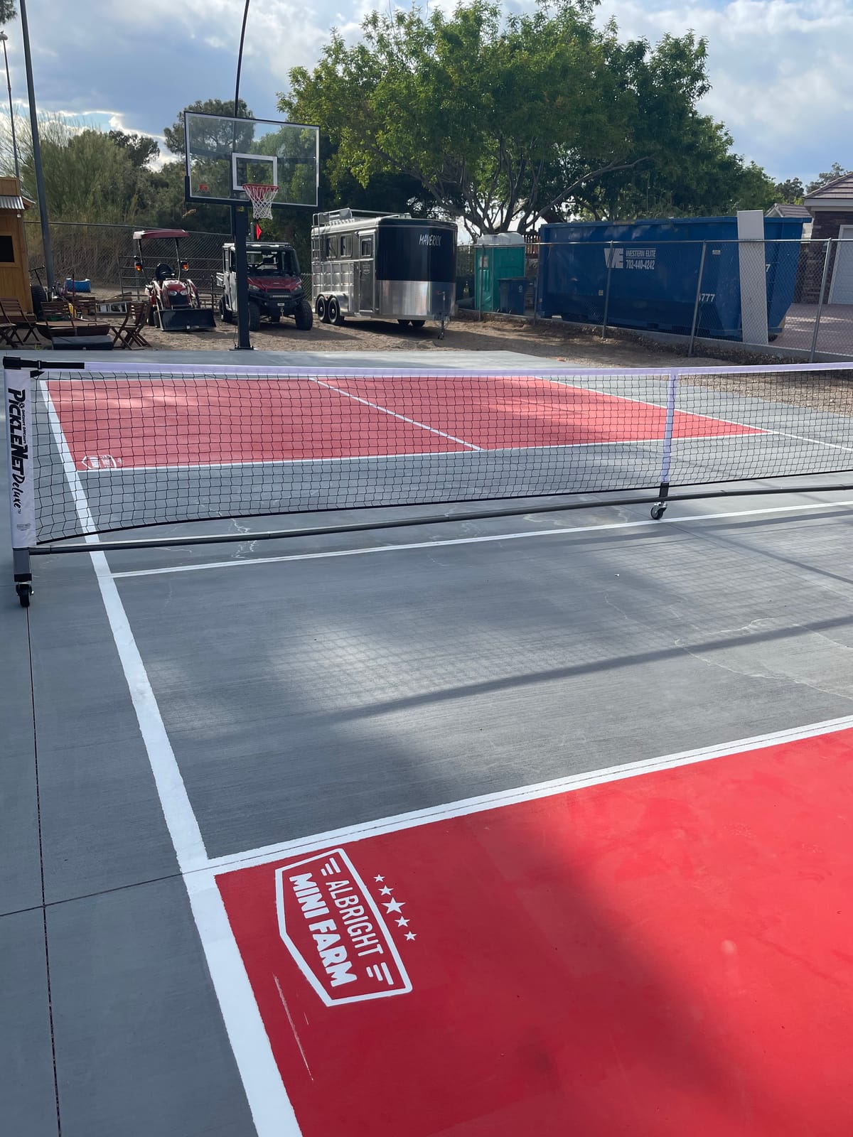 ONCOURT OFFCOURT PickleNet Deluxe TAPND 22'x 34