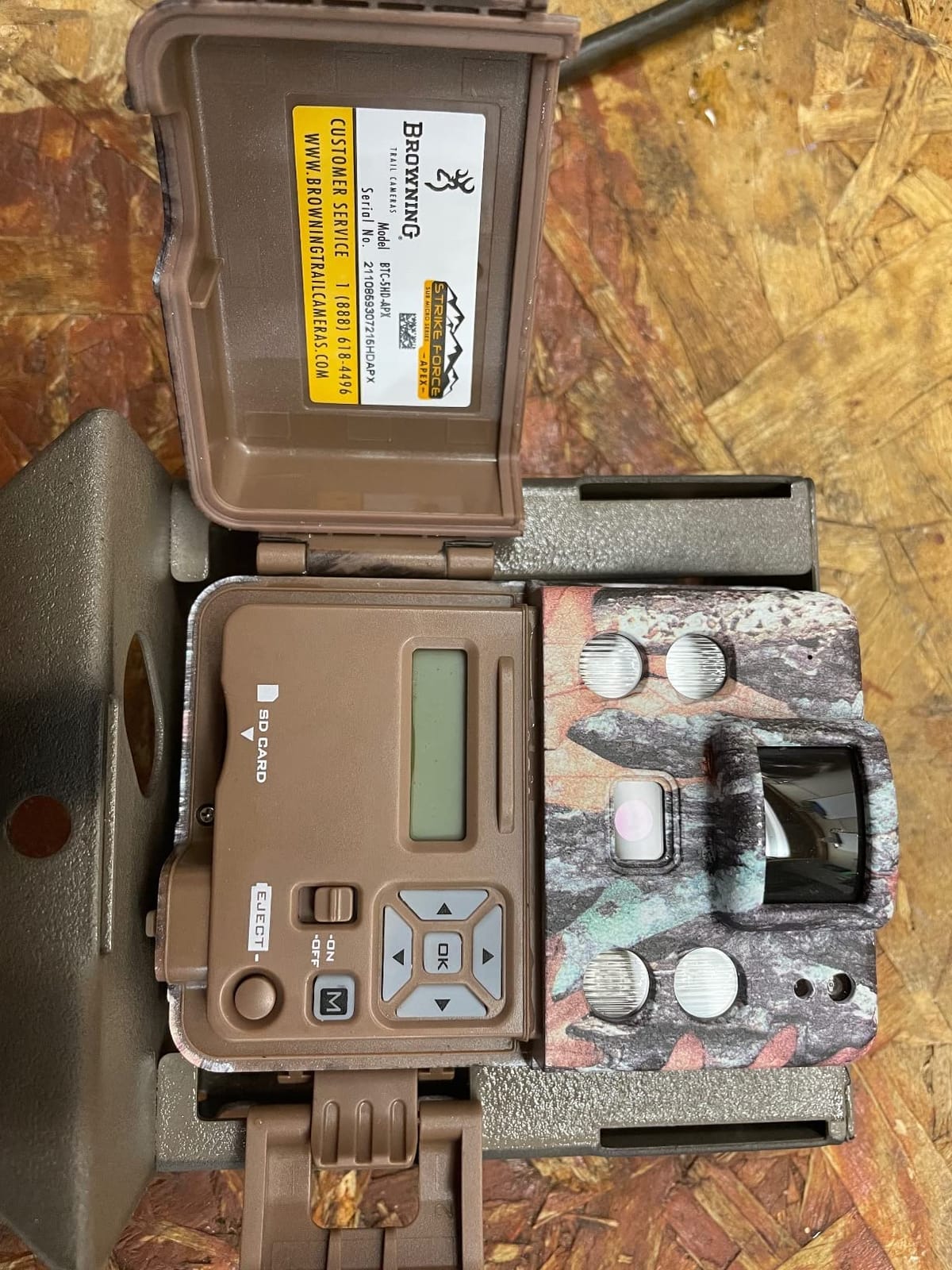 Steel Security Box for Browning Sub Micro Strike Force Trail Cameras - Durable 16-Gauge Camo Case with Lockable Theft Deterrent (200) customer photo 2