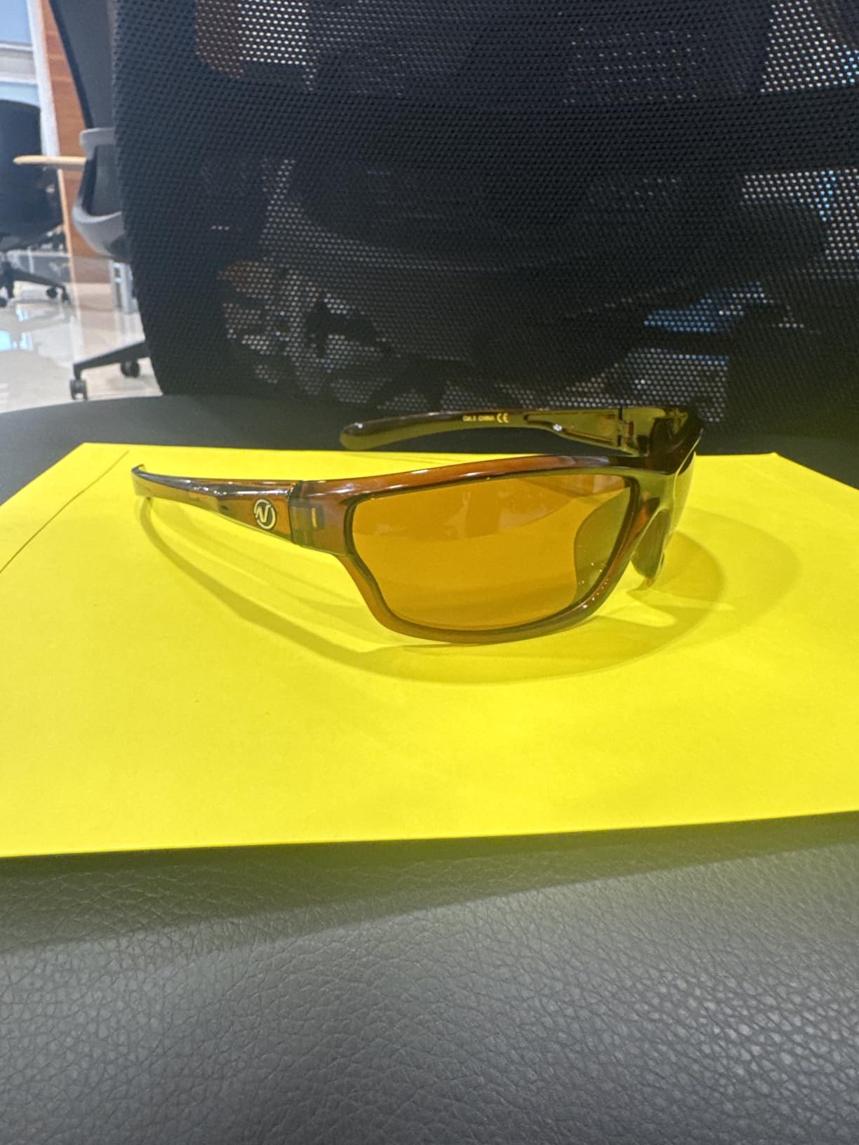 Polarized Wrap Around Sports Sunglasses for Men Women UV400 Protection | Classic Wraparound UV Protection Shades for Running, Driving, Fishing, Baseball, Unisex Sport Sun Glasses for Men Women customer photo 2