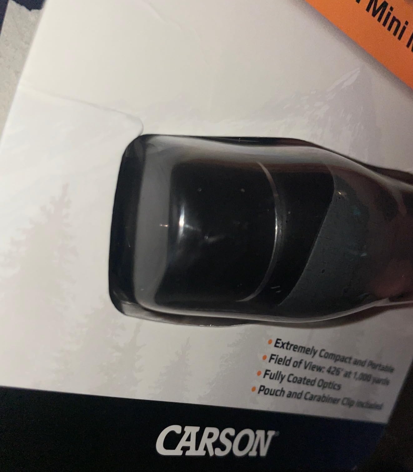Carson MiniMight 6x18mm Pocket Monocular with Carabiner Clip, Green (MM-618CG) customer photo 1
