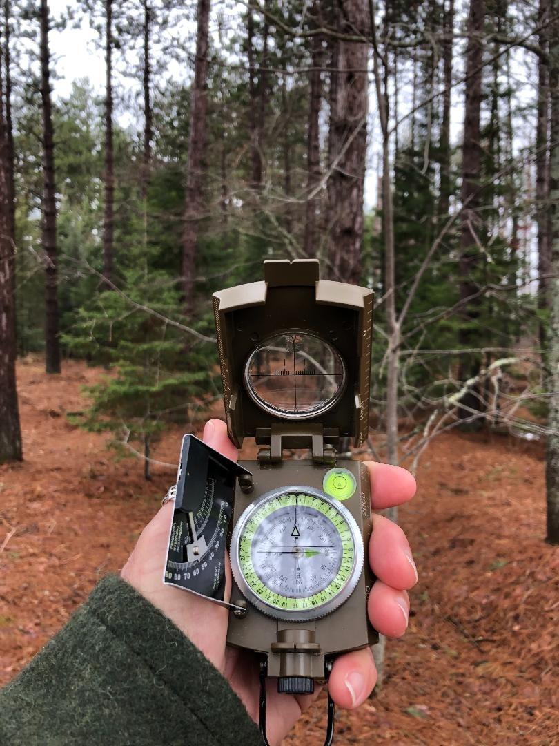 Eyeskey Multifunctional Military Sighting Navigation Compass with Inclinometer | Impact Resistant & Waterproof Compass for Hiking, Camping customer photo 1