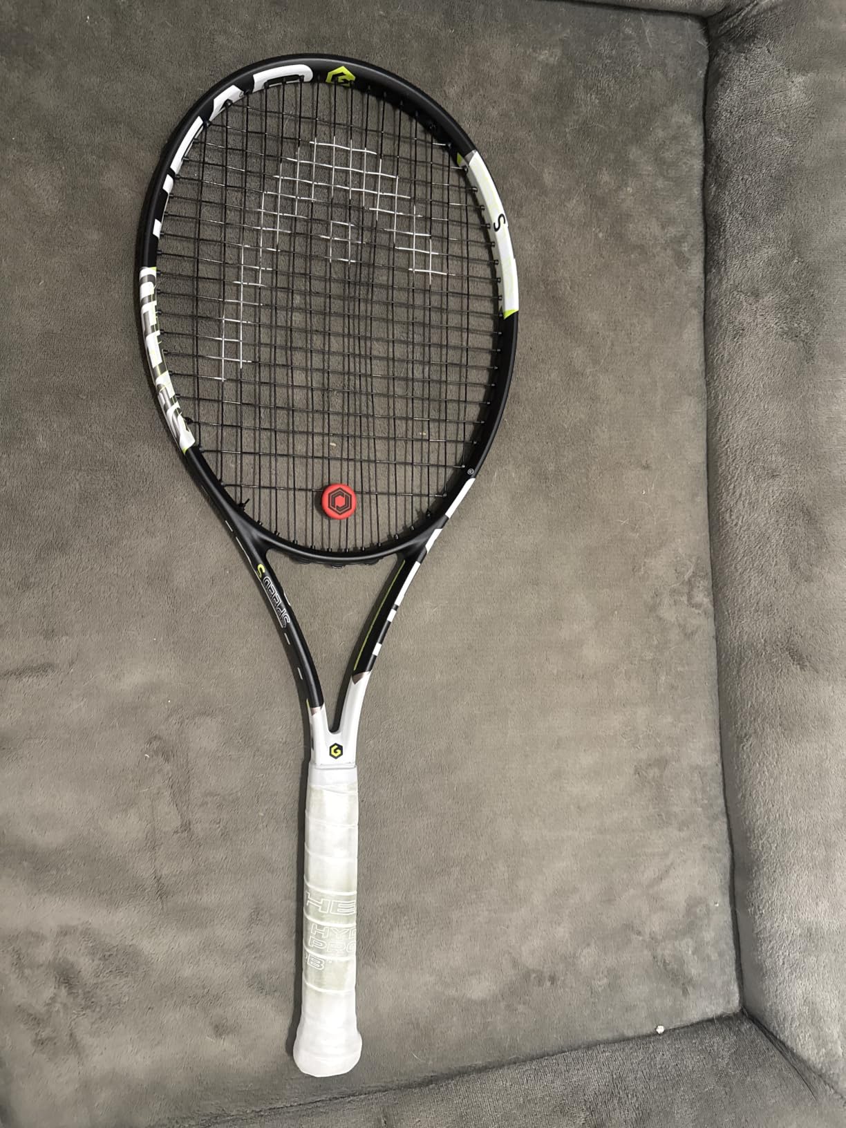 HEAD Speed S Tennis Racquet - Graphene XT Technology, Strung, Mid-Weight, Intermediate Level customer photo 2