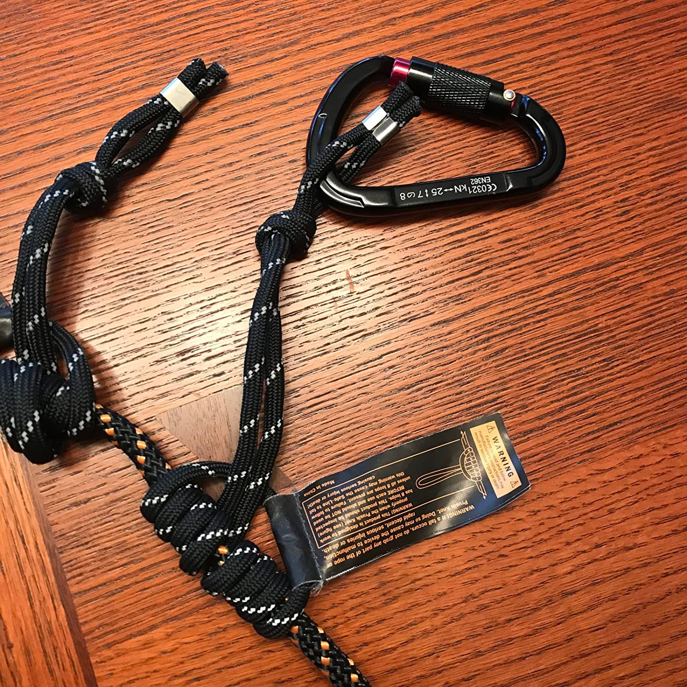 Muddy Safe-Line 30' Durable Nylon Outdoor Hunting & Treestand Safe System for Tree Climbing - Single Pack customer photo 2