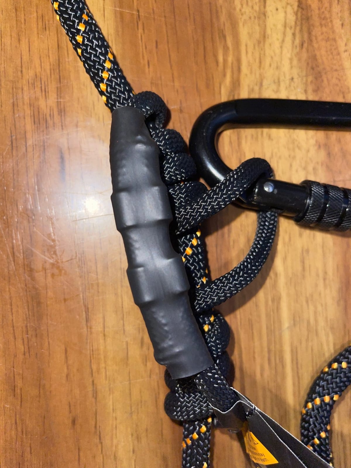 Muddy Safety Harness Lineman's Rope (Black/Orange) customer photo 2