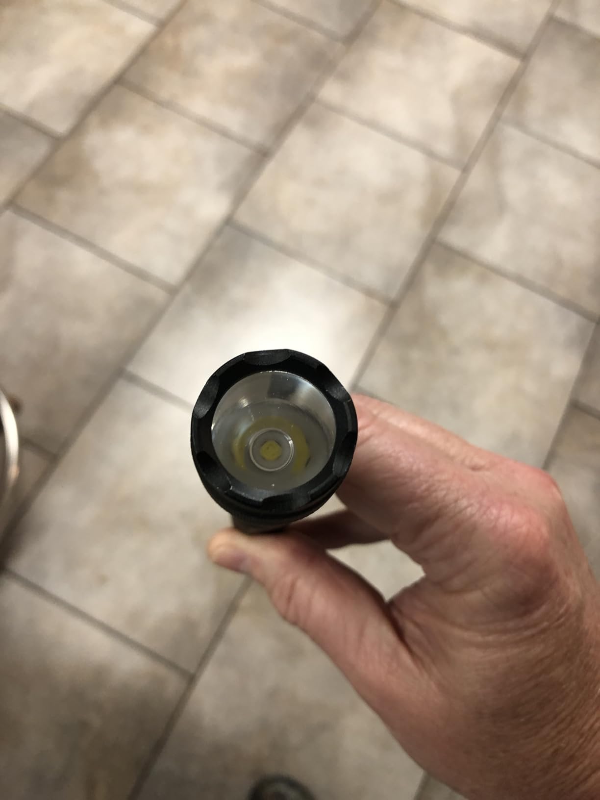 Police Security Blackjack 2AA LED Flashlight - 250 Lumen | Compact Tactical Design | Water Resistant | Durable Construction | Everyday Carry customer photo 1