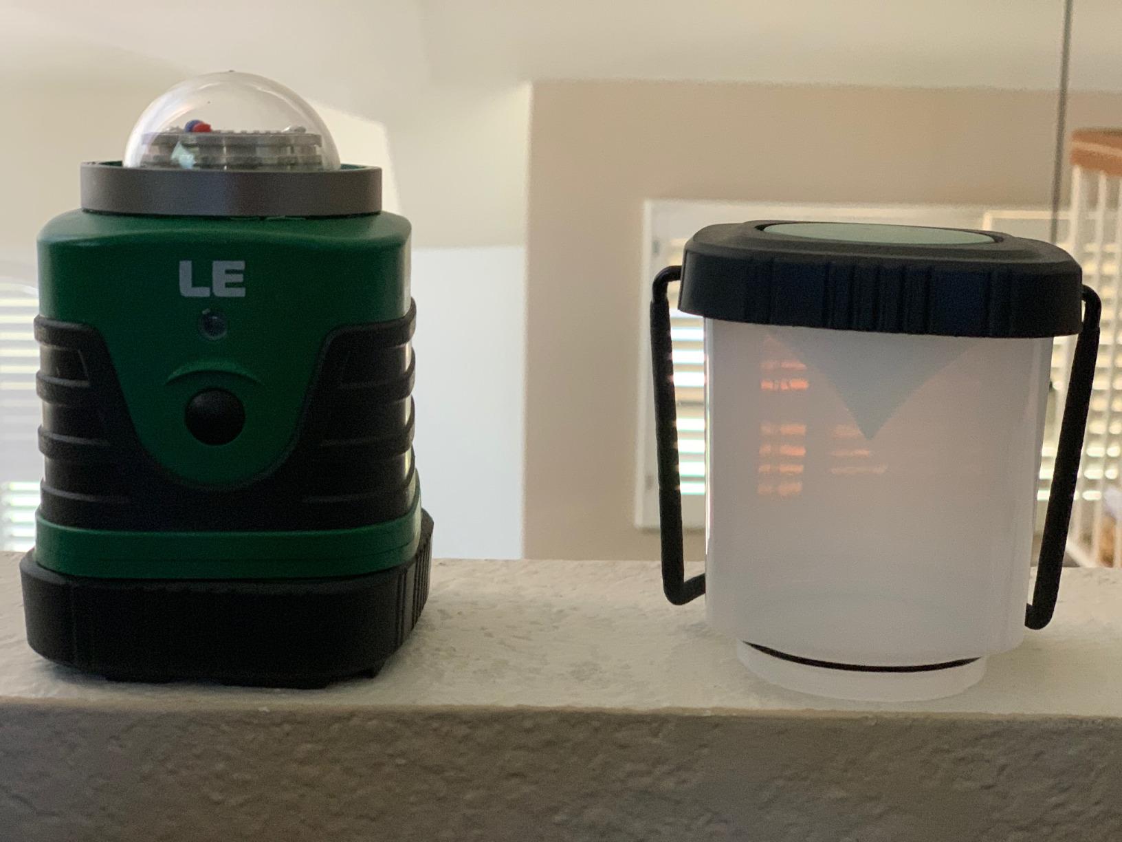 Lepro 1000LM LED Camping Lantern Rechargeable, 4400mAh, 4 Light Modes | Tent Light, Camping Essentials, Waterproof Lantern Flashlight for Camping, Emergency Light, Power Outages, USB Cable Included customer photo 1