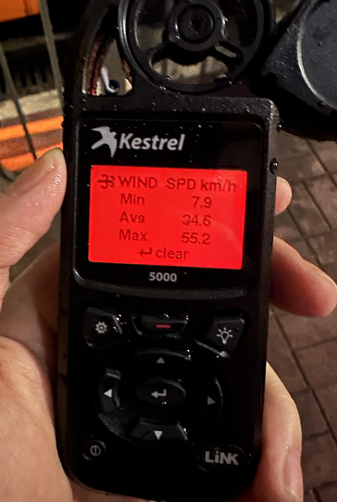 Kestrel 5000 Environmental Meter with Bluetooth LiNK, Black customer photo 1