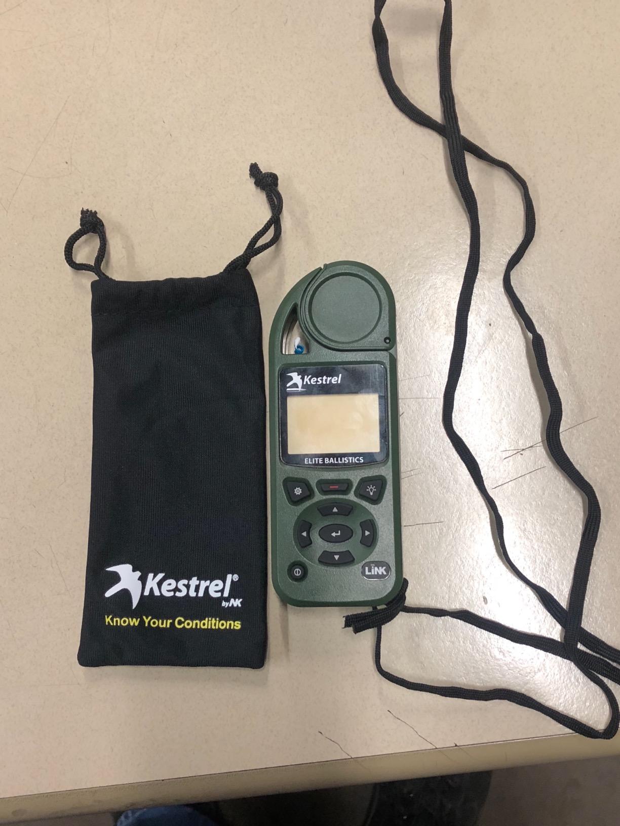 Kestrel 5700 Elite Weather Meter with Applied Ballistics and LiNK customer photo 1