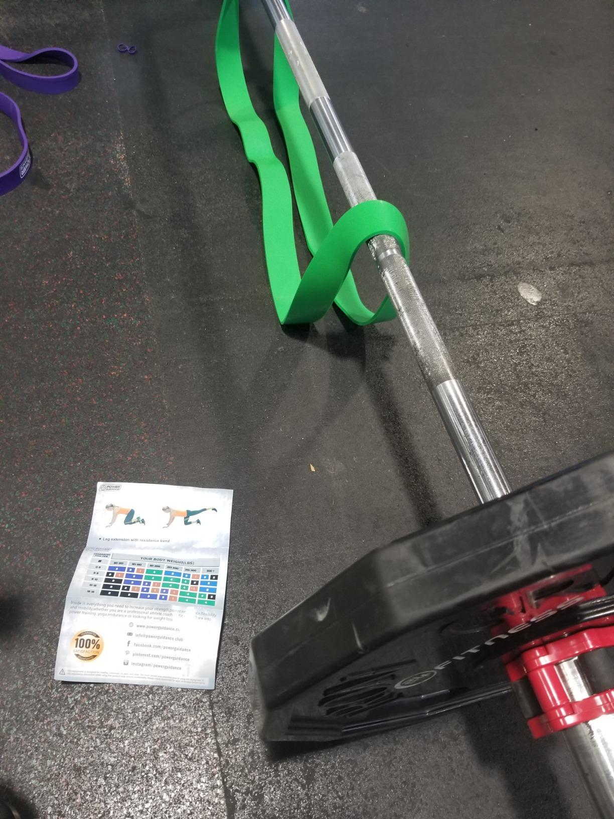 POWER GUIDANCE Pull Up Assist Bands - Stretch Resistance Band - Mobility Band - Powerlifting Bands - by Perfect for Body Stretching, Powerlifting, Resistance Training customer photo 2