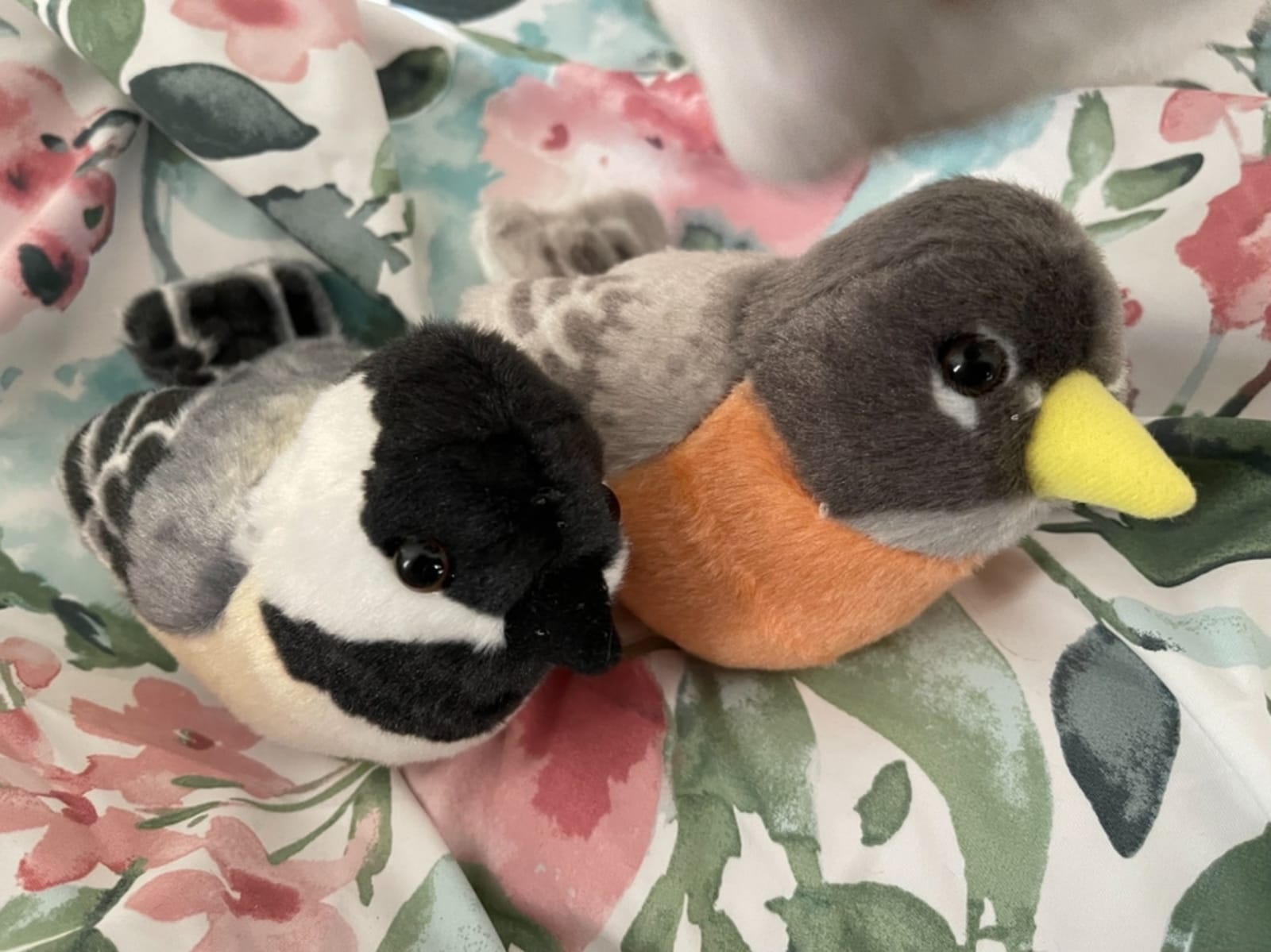 Wild Republic Audubon Birds Black-Capped Chickadee Plush with Authentic Bird Sound, Stuffed Animal, Bird Toys for Kids & Birders customer photo 2