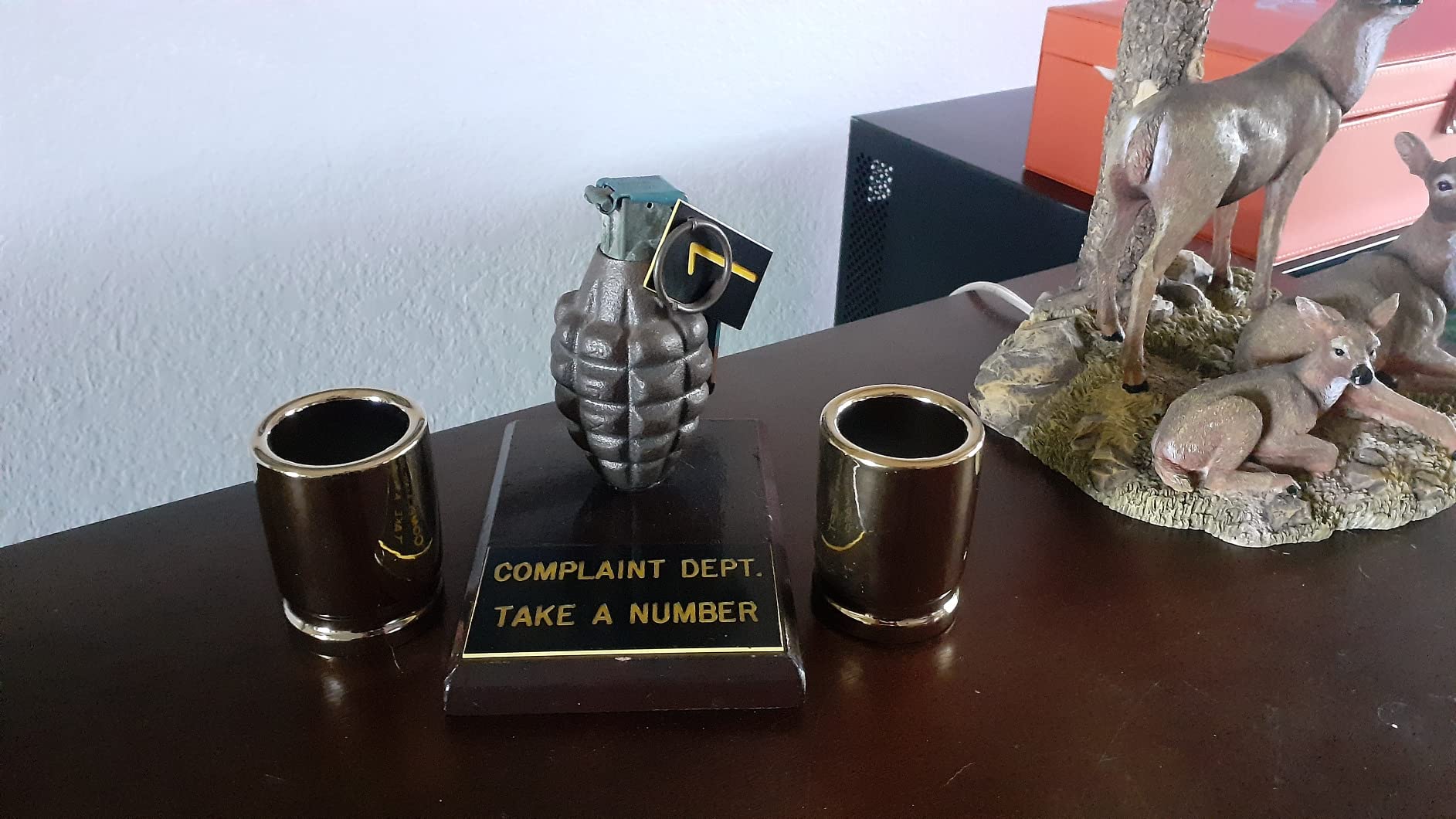 Barbuzzo Original 50 Cal Shot Glasses, Set of 2, Handmade Ceramic, 2 oz customer photo 1