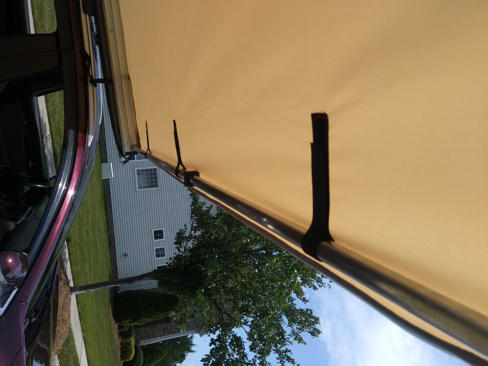 Tuff Stuff Overland TS-AWN-RT-6.5 Roof Top Awning, 6.5′ X 8' customer photo 2