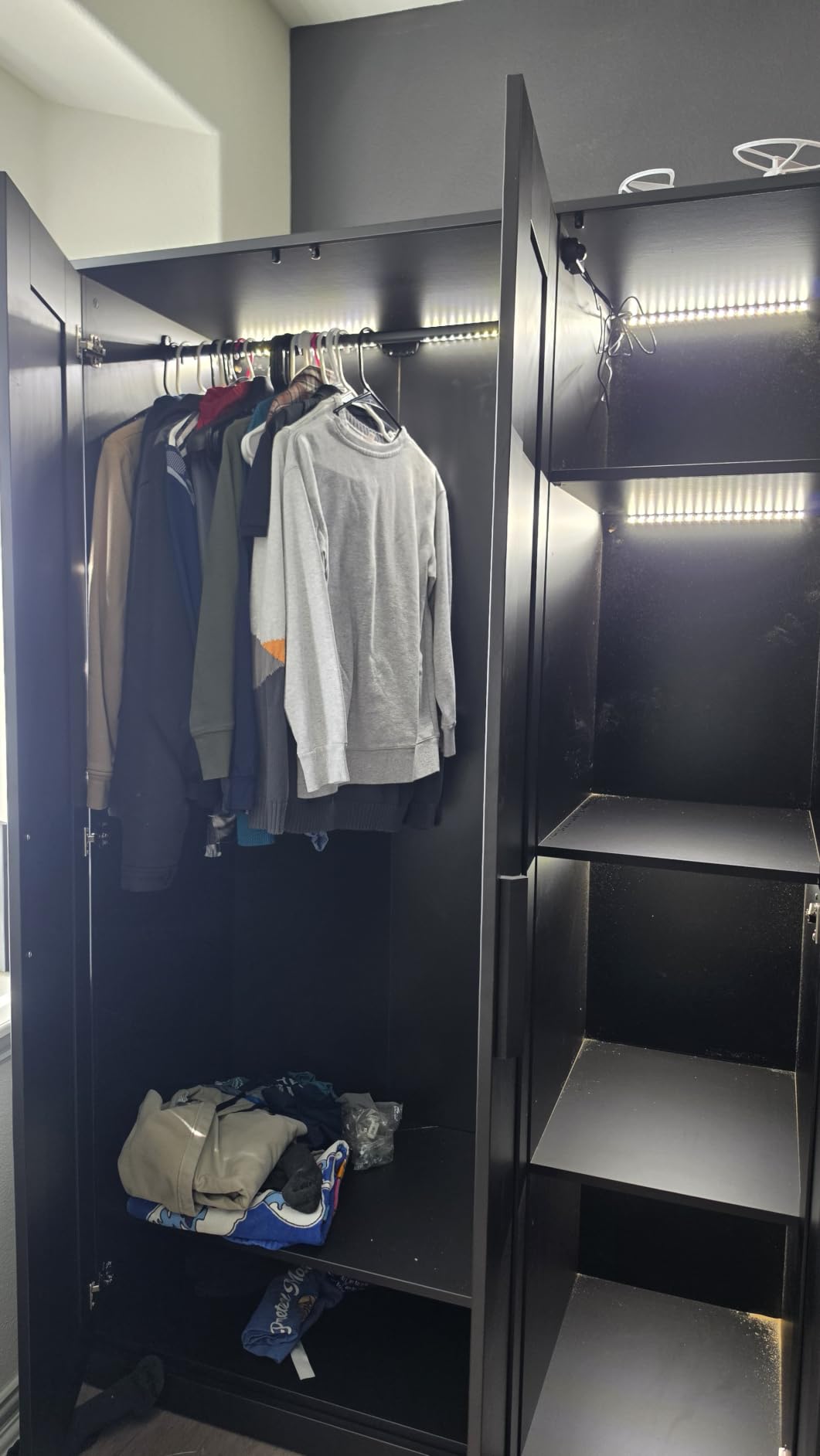 TORCHSTAR 6pcs 12 Inch LED Safe Lighting Kit, Motion Sensor, 5000K, Linkable Gun Safe Light Bars, 900LM customer photo 2