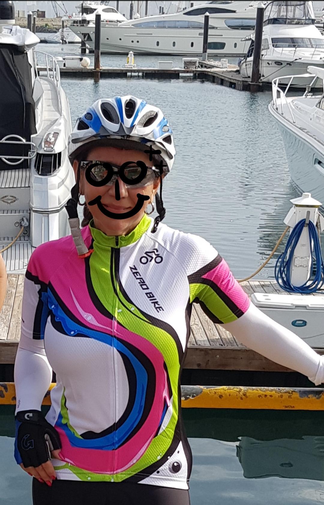 Women's Short Sleeve Cycling Jersey Jacket Cycling Shirt Quick Dry Breathable Mountain Clothing Bike Top customer photo 2
