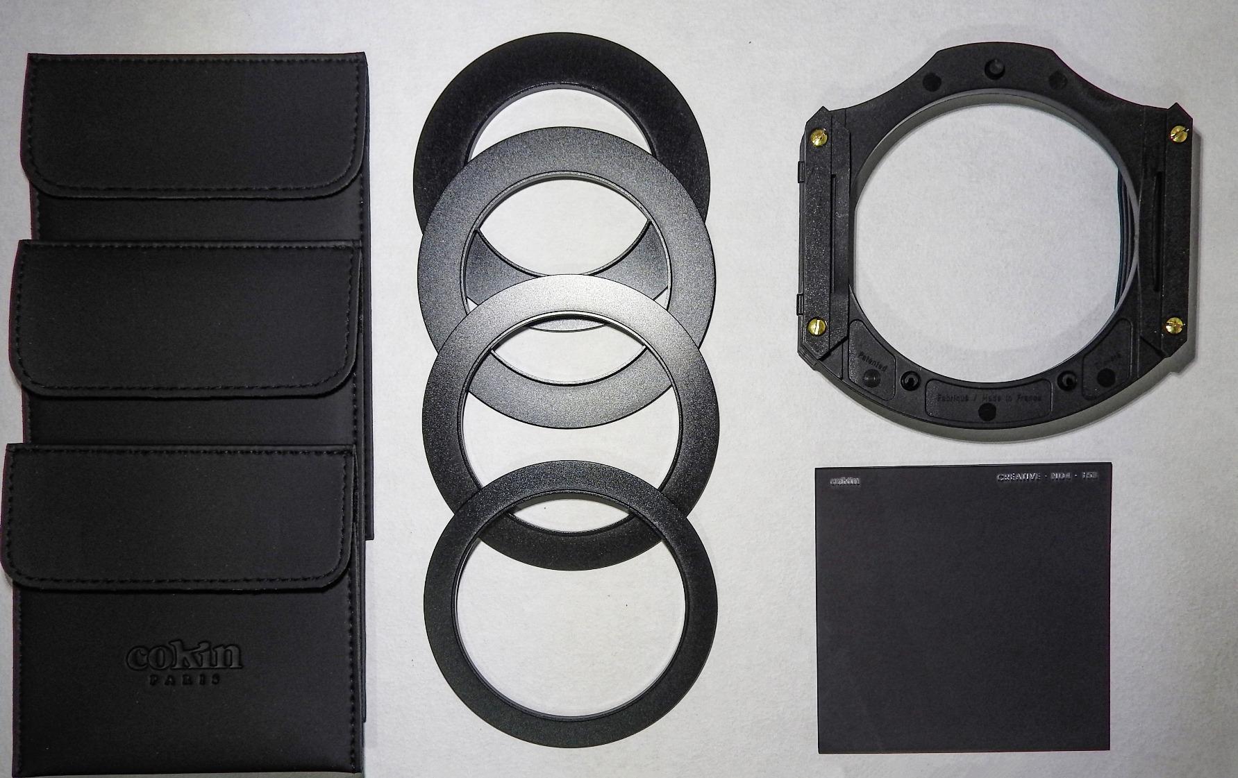 Cokin P Series H3H3-21 Graduated Neutral Density Filter Kit - ND4, GND4, GND8 Filters, Adaptor Rings customer photo 1