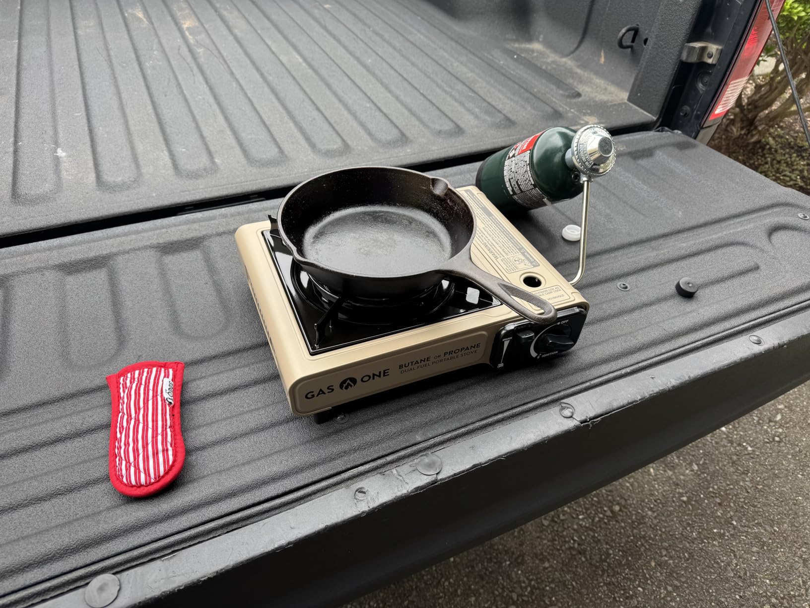Gas One GS-3400P Propane or Butane Stove Dual Fuel Stove Portable Camping Stove - Patented - with Carrying Case Great for Emergency Preparedness Kit customer photo 2