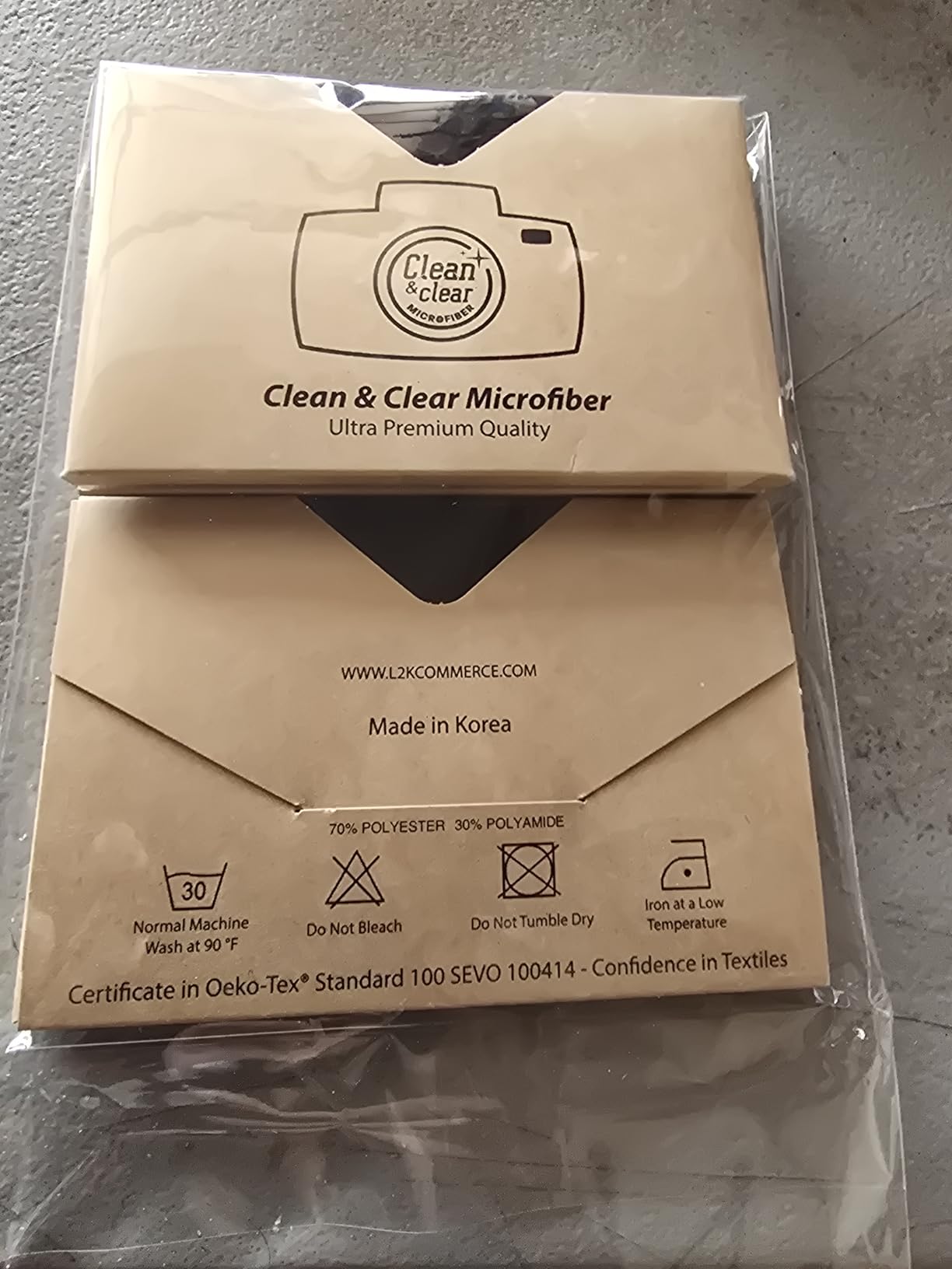 Clean & Clear Microfiber Cleaning Cloth, EXTRA LARGE [8 Pack] ULTRA PREMIUM Microfiber Cleaning Cloth - Microfiber Cloth for Camera Lens, Glasses, Screens, and all Lens. customer photo 2