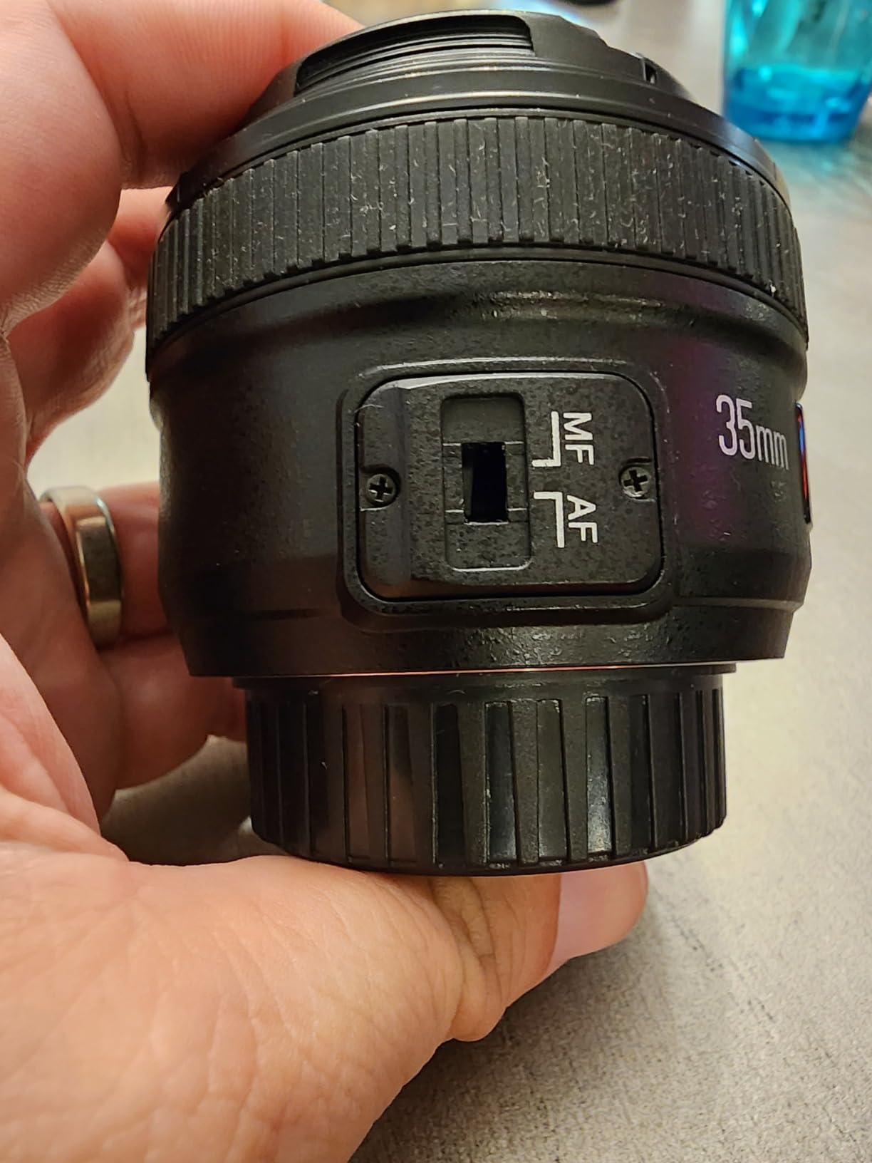 YONGNUO YN35mm F2N Lens, 1:2 AF MF Wide-Angle Fixed Prime Auto Focus Lens for Nikon DSLR Cameras customer photo 2