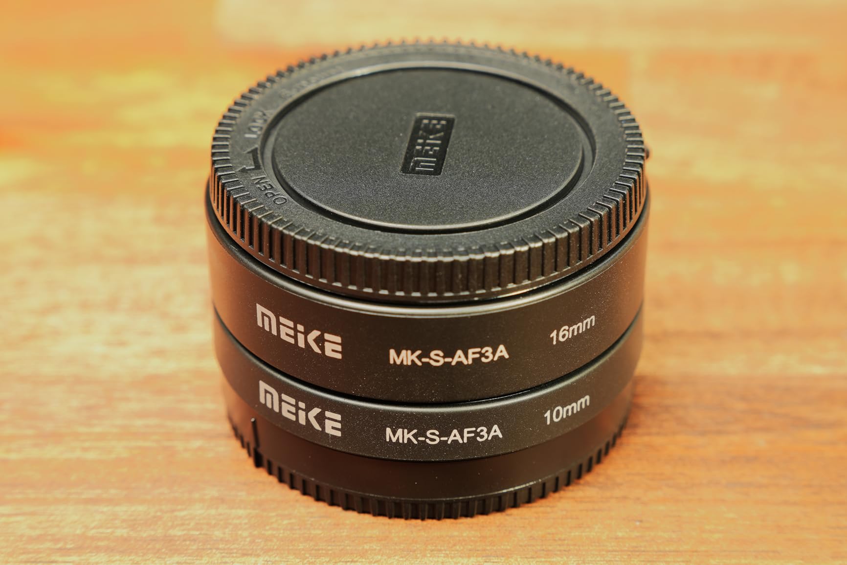 Meike S-AF3A Auto Focus Macro Extension Tube Set for Sony E/FE Mount Camera customer photo 1