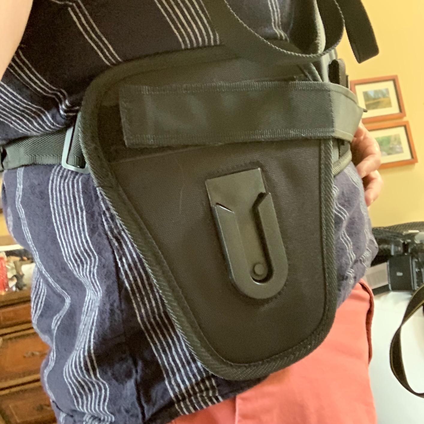 Nicama Multi Camera Carrying Chest Harness Vest System with Side Holster and Secure Straps for Canon Nikon Sony Panasonic Olympus DSLR Cameras customer photo 1