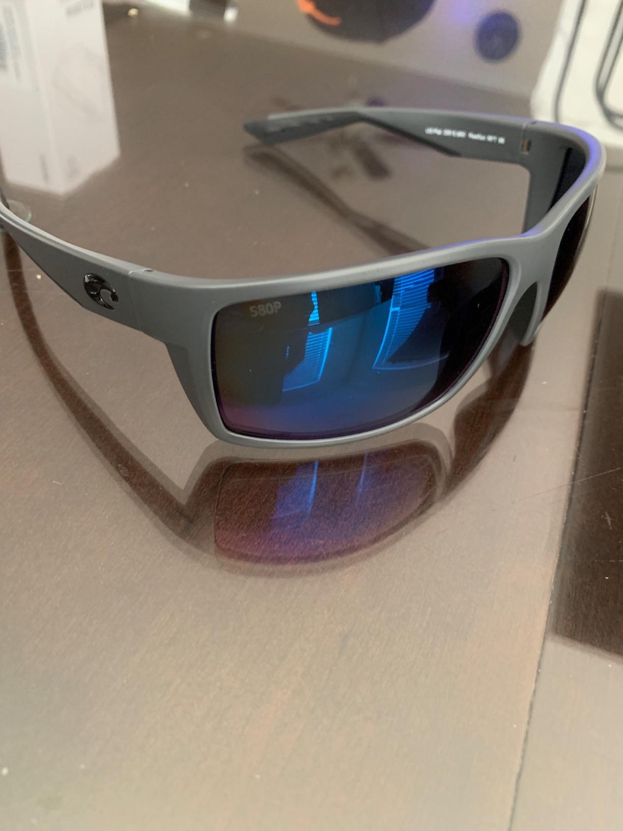 Costa Del Mar Sunglasses For Men-Reefton Mens Polarized Sunglasses 580G 64 | Polarized Fishing Glasses with UV Protection - Costa Sunglasses for Boating, Beach & Driving - 580G, 64 customer photo 2