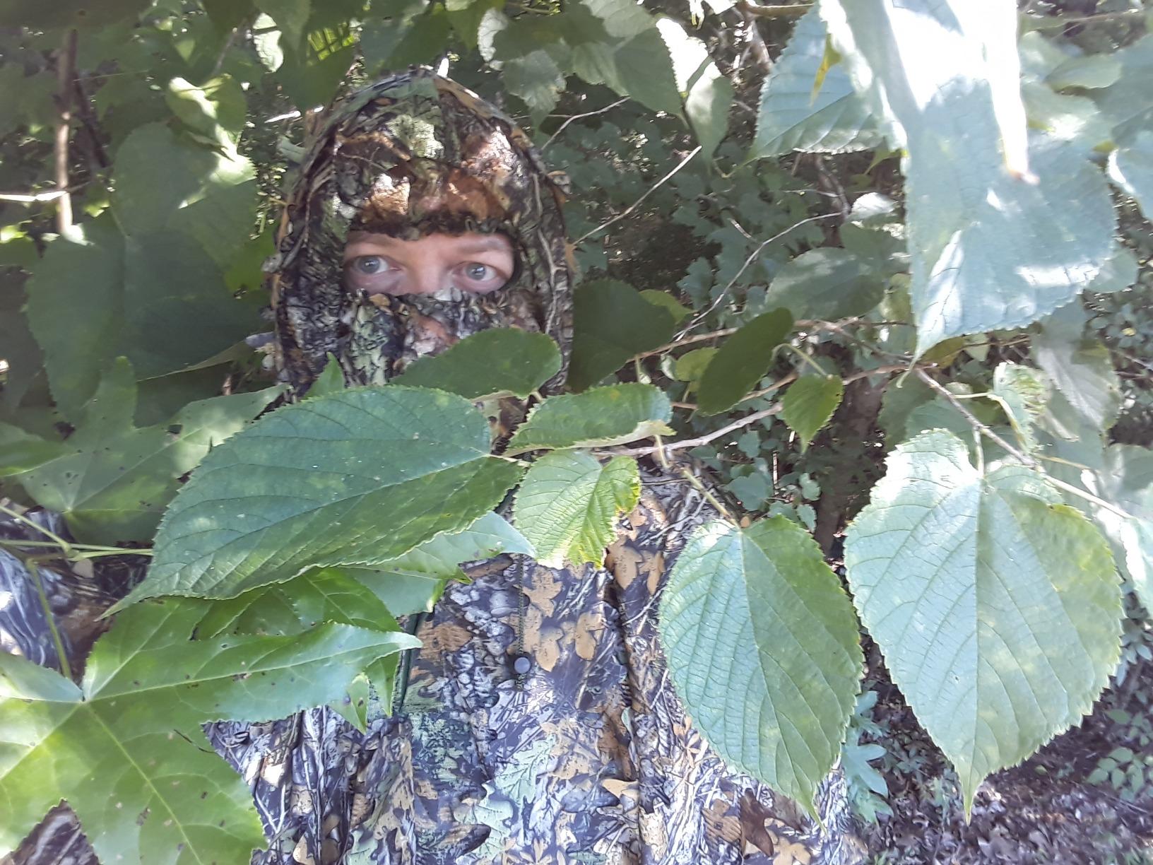 Camo Hunting Face Mask, 3D Camouflage Leafy Tactical Balaclava Face Mask, Full Face Mask for Men/Women, Camouflage customer photo 1
