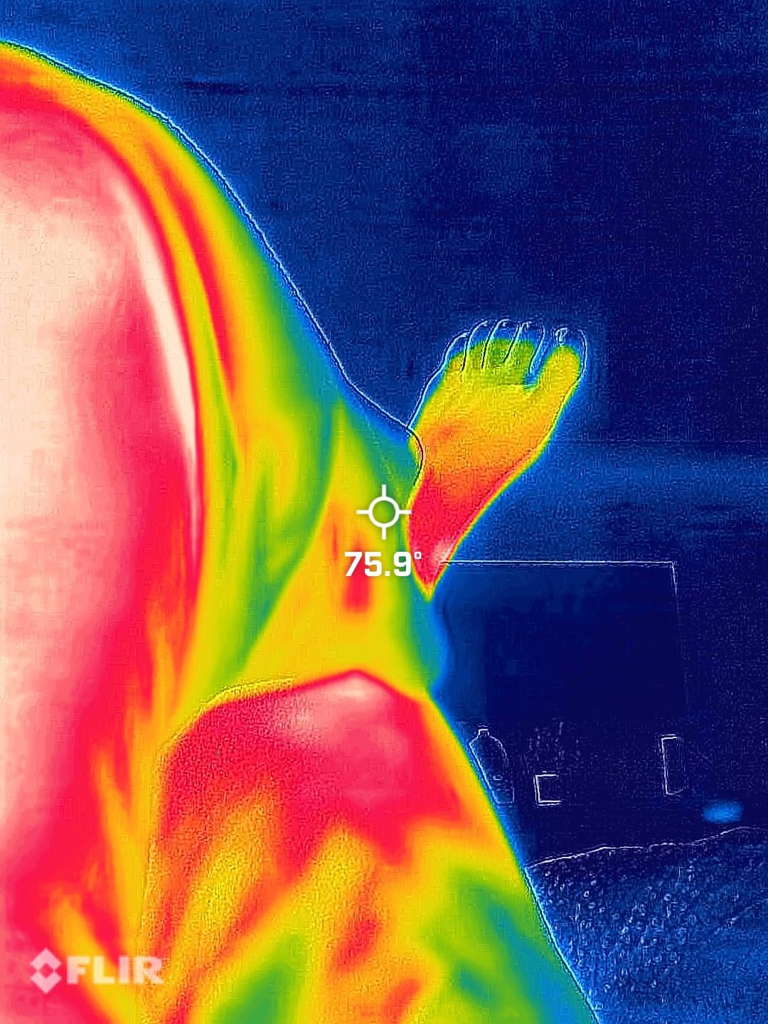 Flir One Pro - Thermal Imaging Camera for iOS Smartphones (iPhone 14 and Older w/Lightning Port), 480x360 Super Resolution (160x120 Native IR) customer photo 1