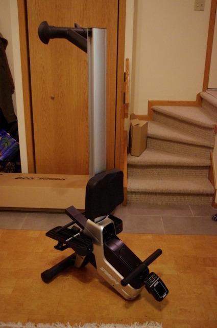 Stamina Magnetic Rower - Rower Machine with Smart Workout App - Rowing Machine with Magnetic Resistance for Home Gym Fitness - Up to 250 lbs Weight Capacity customer photo 2