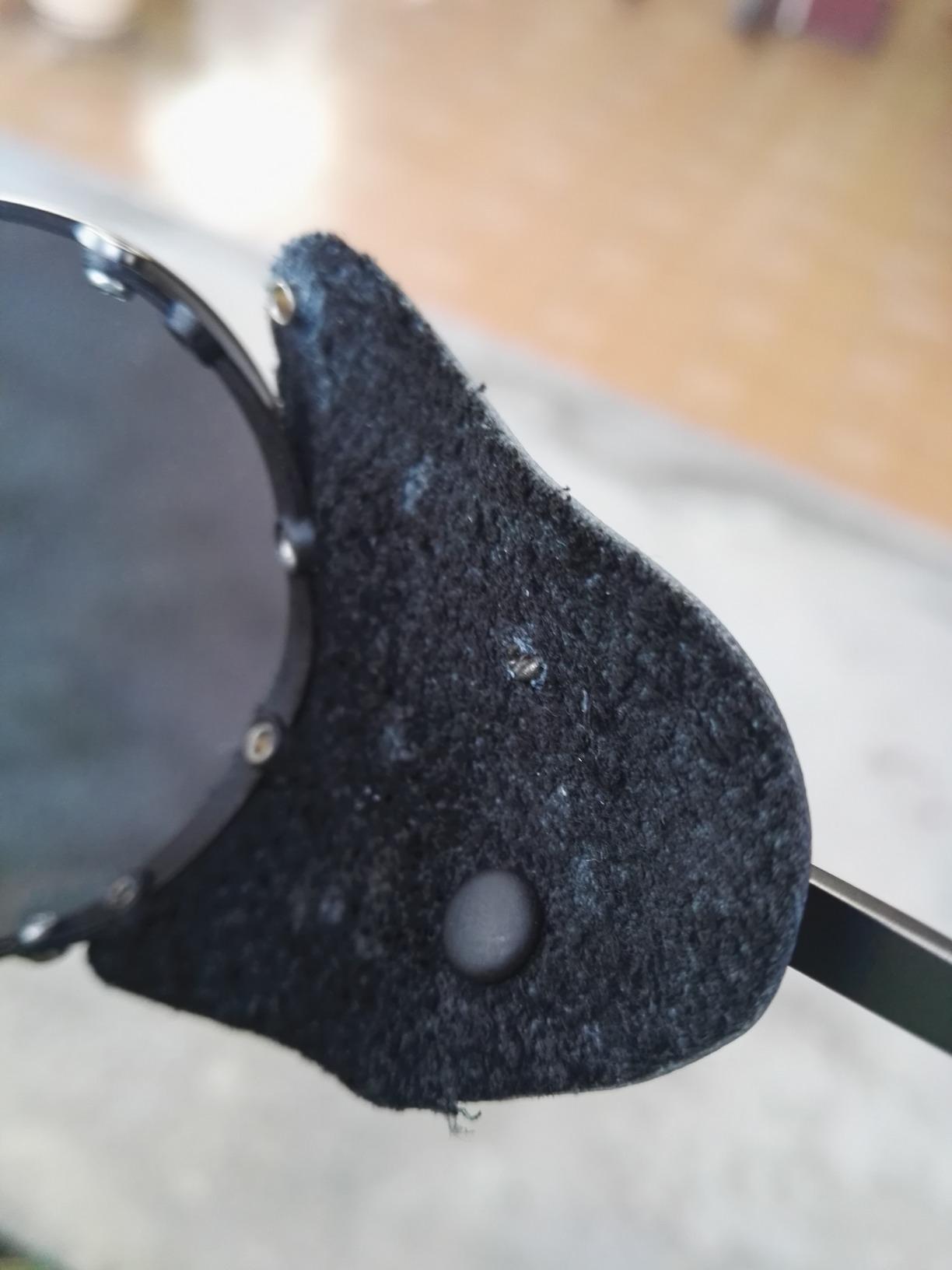 OSSAT Polarized sunglasses with side shields cowhide wind proof sunshade Classic Mountain Fishing eyewear customer photo 2