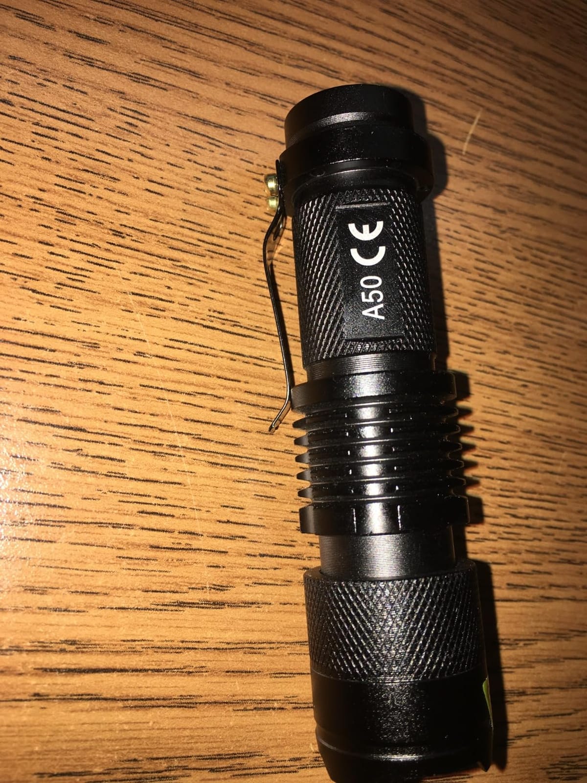 LETMY Tactical Flashlight, Super Bright LED Mini Flashlights with Belt Clip, Zoomable, 3 Modes, Waterproof - Best EDC Flashlight for Gift, Hiking, Camping, Hurricane & Power Outage (2 Pack) customer photo 1