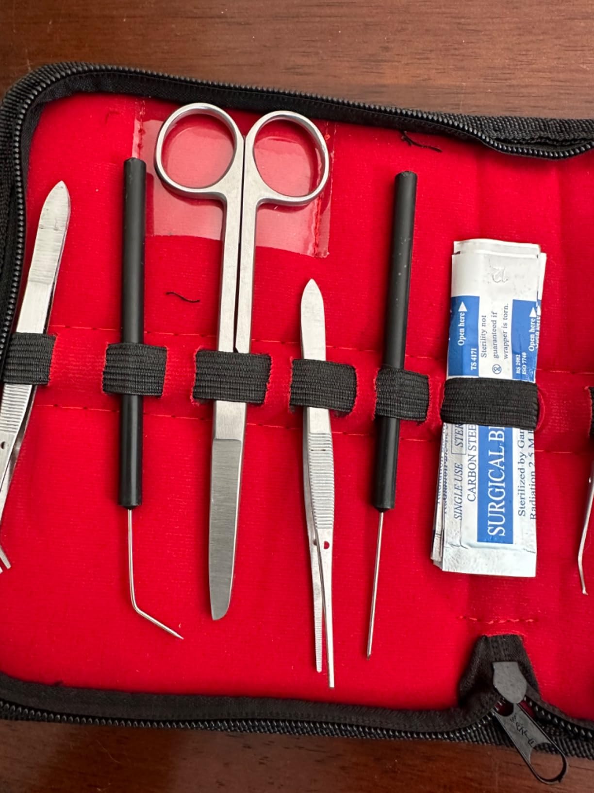 SURGICAL ONLINE 11 pcs Anatomy Student Dissection Kit Biology Lab Anatomy Medical Student Dissecting Dissection Kit Set with Scalpel customer photo 1