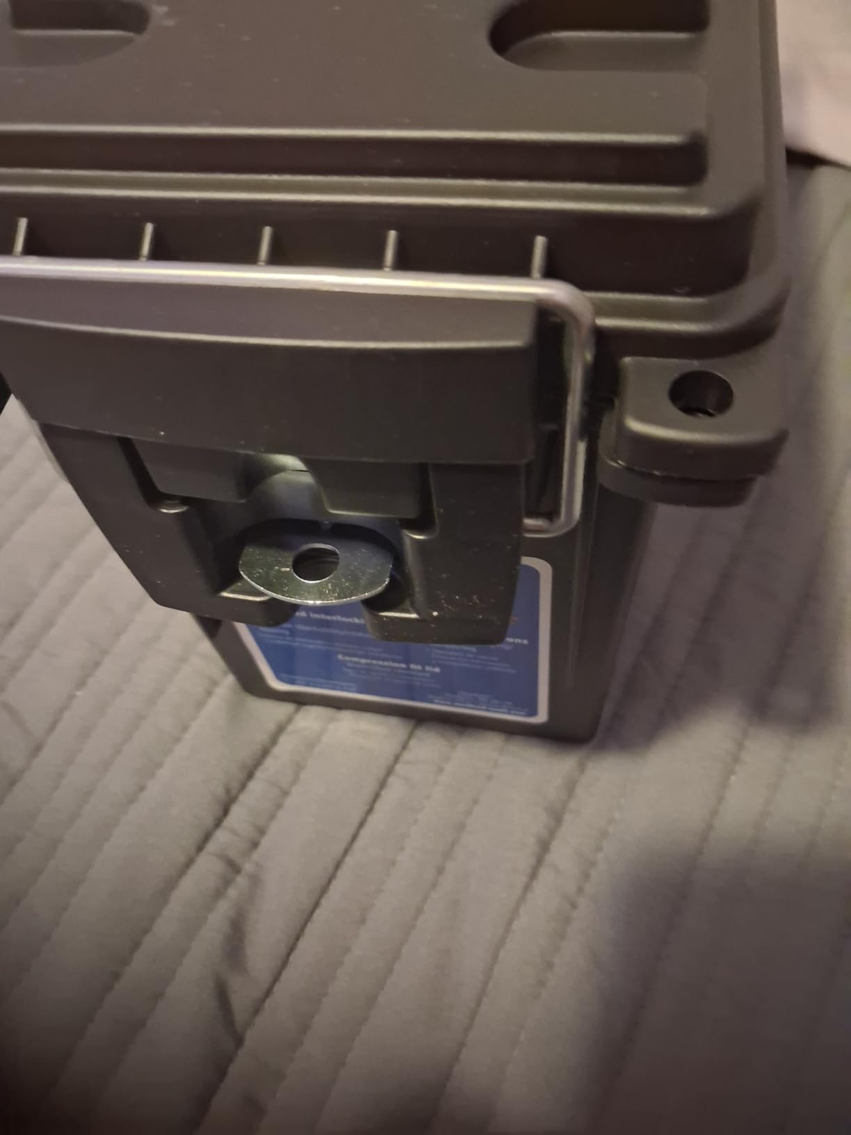 Sheffield 12629 Ammo Box Made in USA, Stackable Lockable Ammo Storage Box customer photo 2